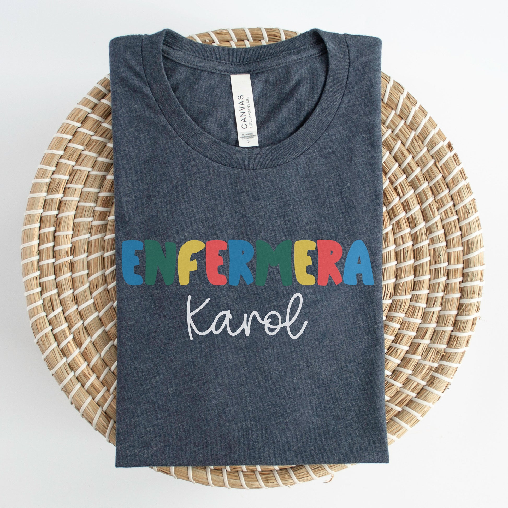 Enfermera Latina, Mujeres En Medicina, Enfermera T Shirt, Enfermera Shirt, Nurse Shirt, La Enfermera Shirt, Spanish Nurse, Registered Nurse