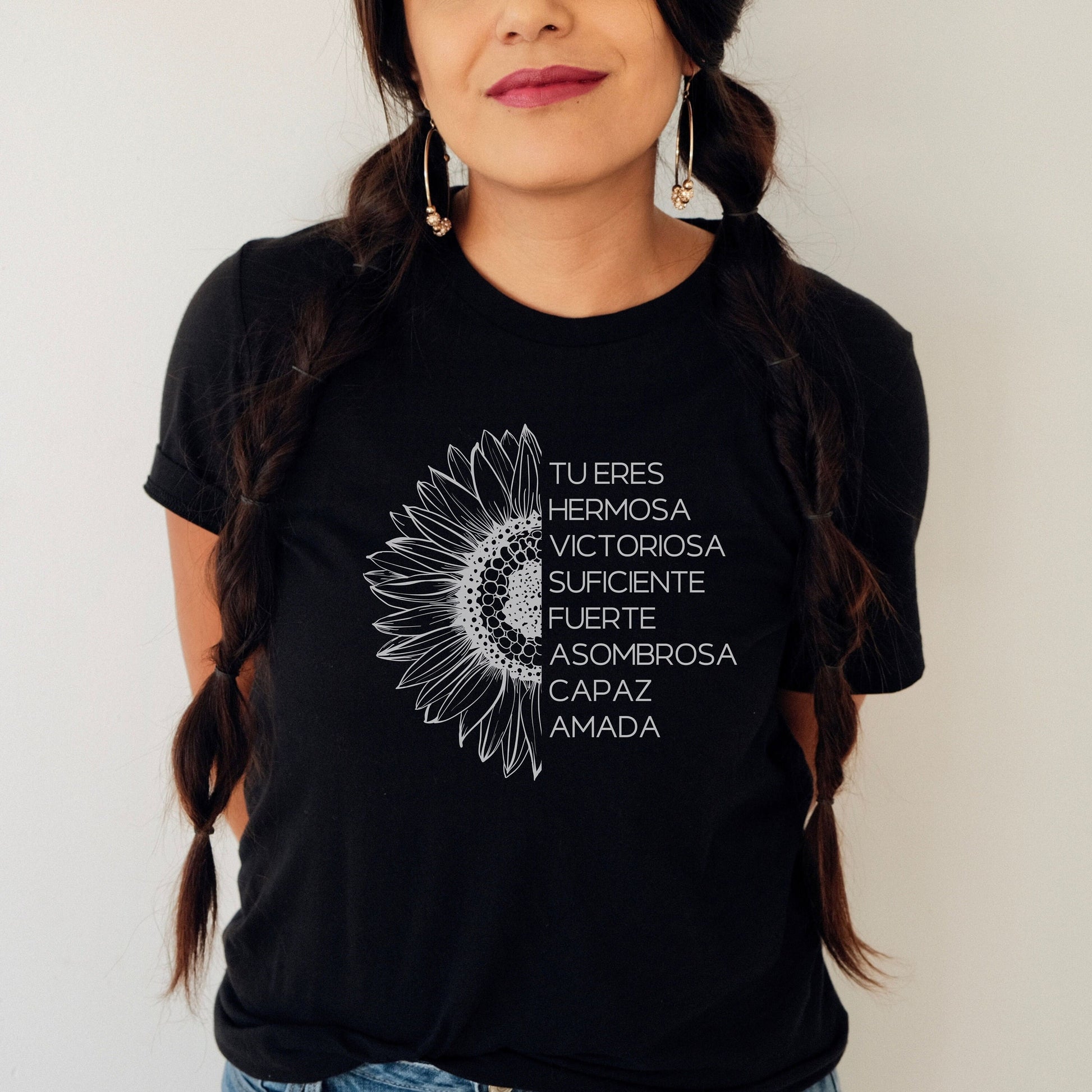 Tu Eres Hermosa T Shirt, Flower T Shirt, Wildflower T Shirt, Gift For Her, Flowers Press, Flower Teacher Shirt, Pressed Flower, Sunflowers