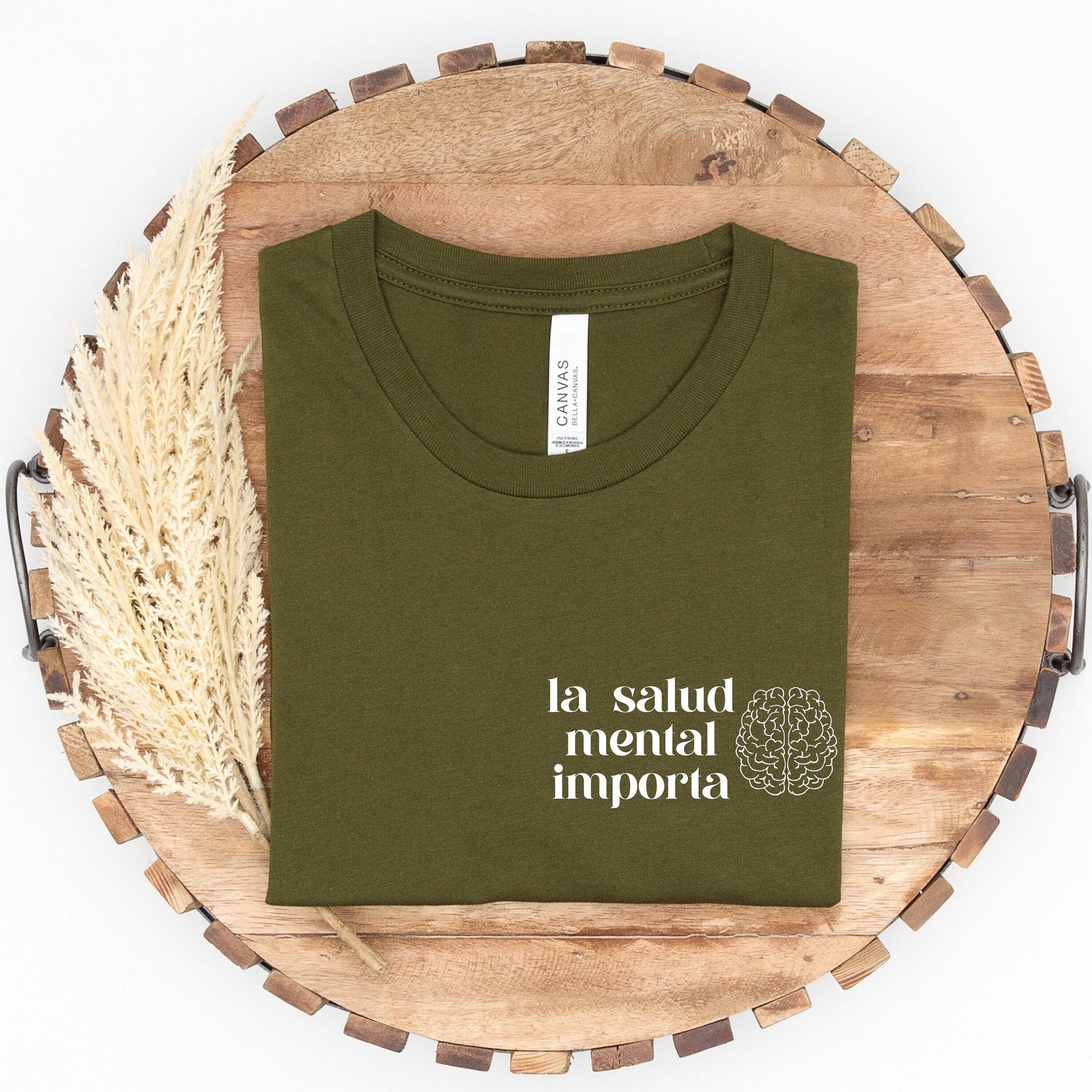 La Salud Mental, Mental Health Matters, Salud Mental, Mental Health Quote T-Shirt, School Psychologists, Counselor Gifts, Anxiety Shirt