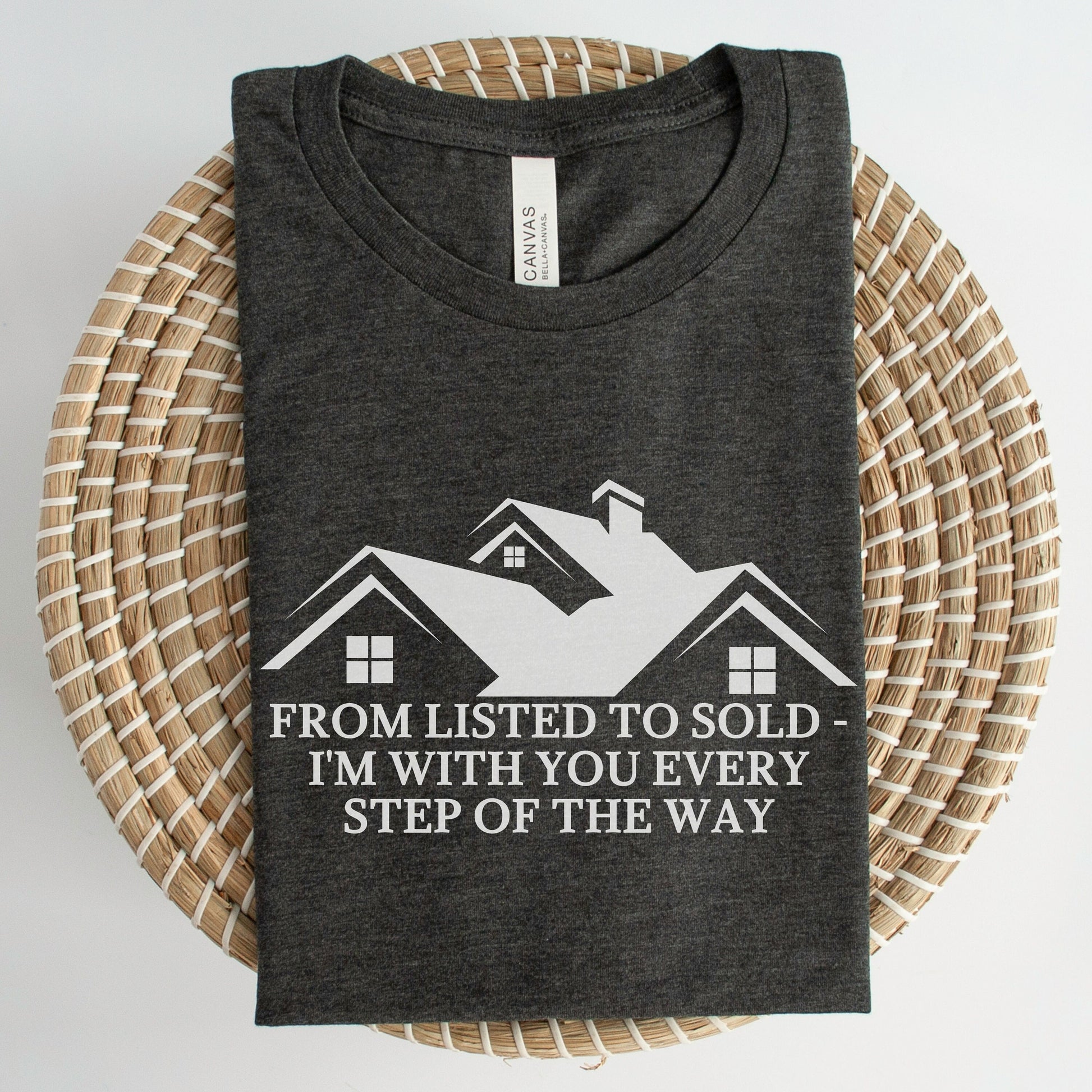 From Listed To Sold T Shirt, Realtor Shirt, Realtor Shirt, Realtors Shirts, Real Estate T Shirt, Realtor Clothes, Real Estate Gift, Realtor