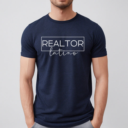 Realtor Latino T Shirt, Realtor T Shirt, Realtor Shirt, Realtors Shirts, Real Estate T Shirt, Realtor Clothes, Real Estate Gift, Realtor
