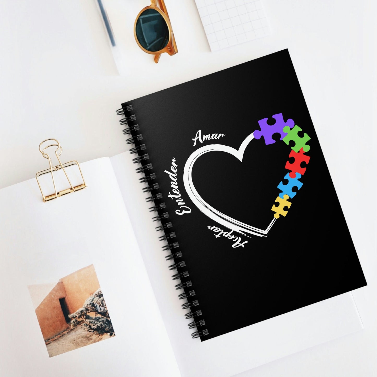 Autismo Notebook, Cuaderno Autismo, Autism Awareness Notebook, Amo a Alguien Con Autismo, Neurodiversity, Special Education Journal, Autismo