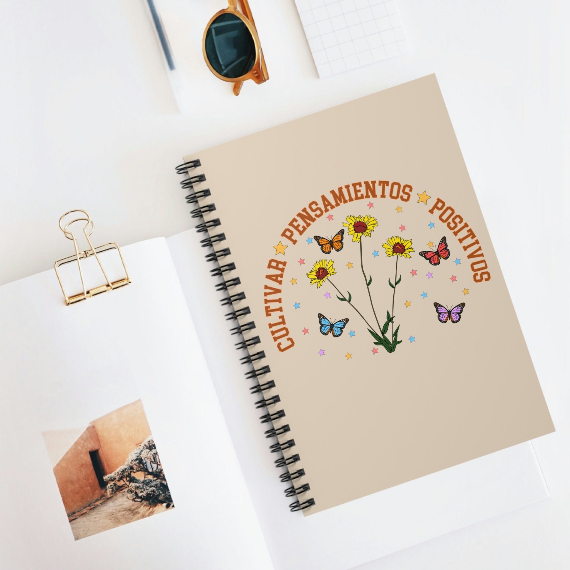 Cultivar Pensamientos Positivos Notebook, Grow Positive Thoughts Notebook, You Matter To Me Notebook, Salud Mental, Mental Health Matters,