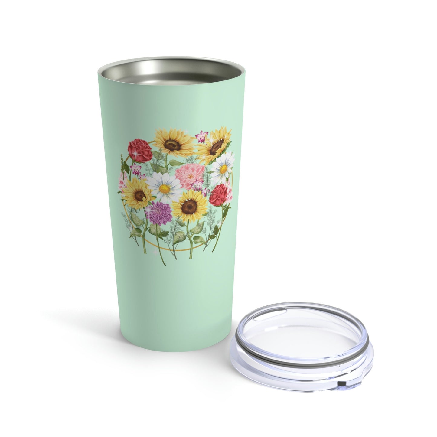 Wildflower Tumbler, Flower Tumbler, Gift For Her, Flowers Press, Flowers, Flower Teacher Tumbler, Pressed Flower Tumbler, Gift For Woman