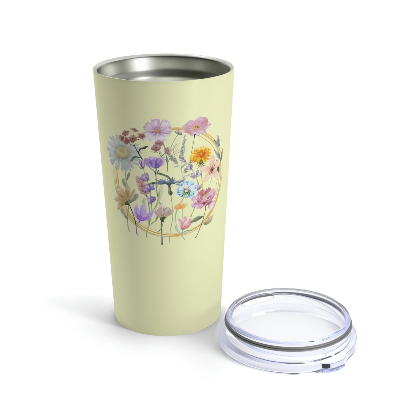 Wildflower Tumbler, Flower Tumbler, Gift For Her, Flowers Press, Flowers, Flower Teacher Tumbler, Pressed Flower Tumbler, Gift For Woman