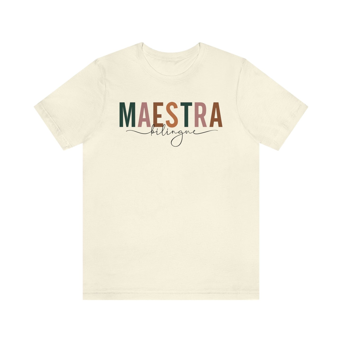 Maestra Bilingue T Shirt, ESL Teacher, Maestra Español, Dual Language Teacher, Bilingual Shirts, Camisas De Maestra, Regalos Para Maestra