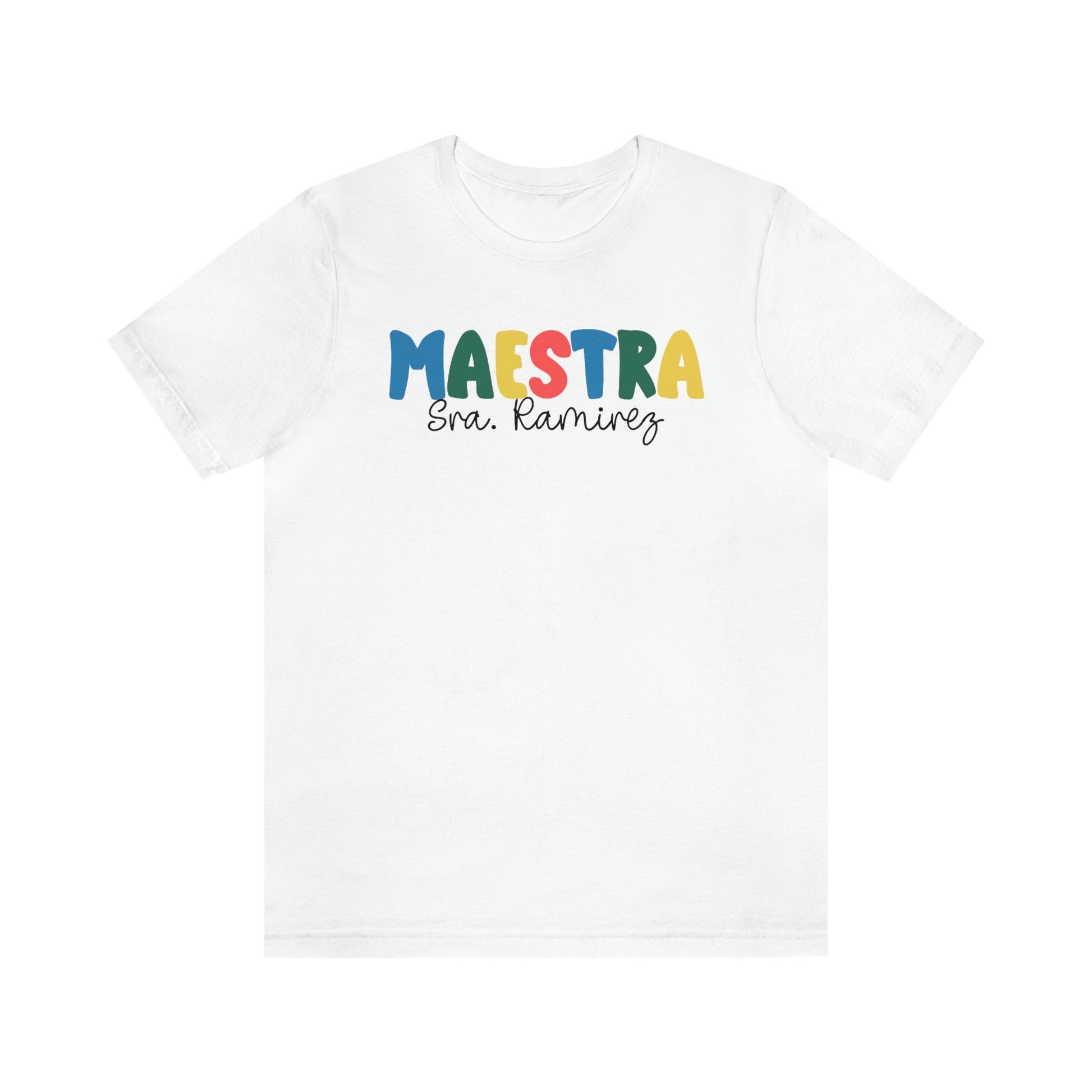 Camiseta Personalizada, Camisas De Maestra, Regalos Para Maestra, Regalo Personalizado, Maestra Shirt, ESL Teacher, Dual Language Teacher