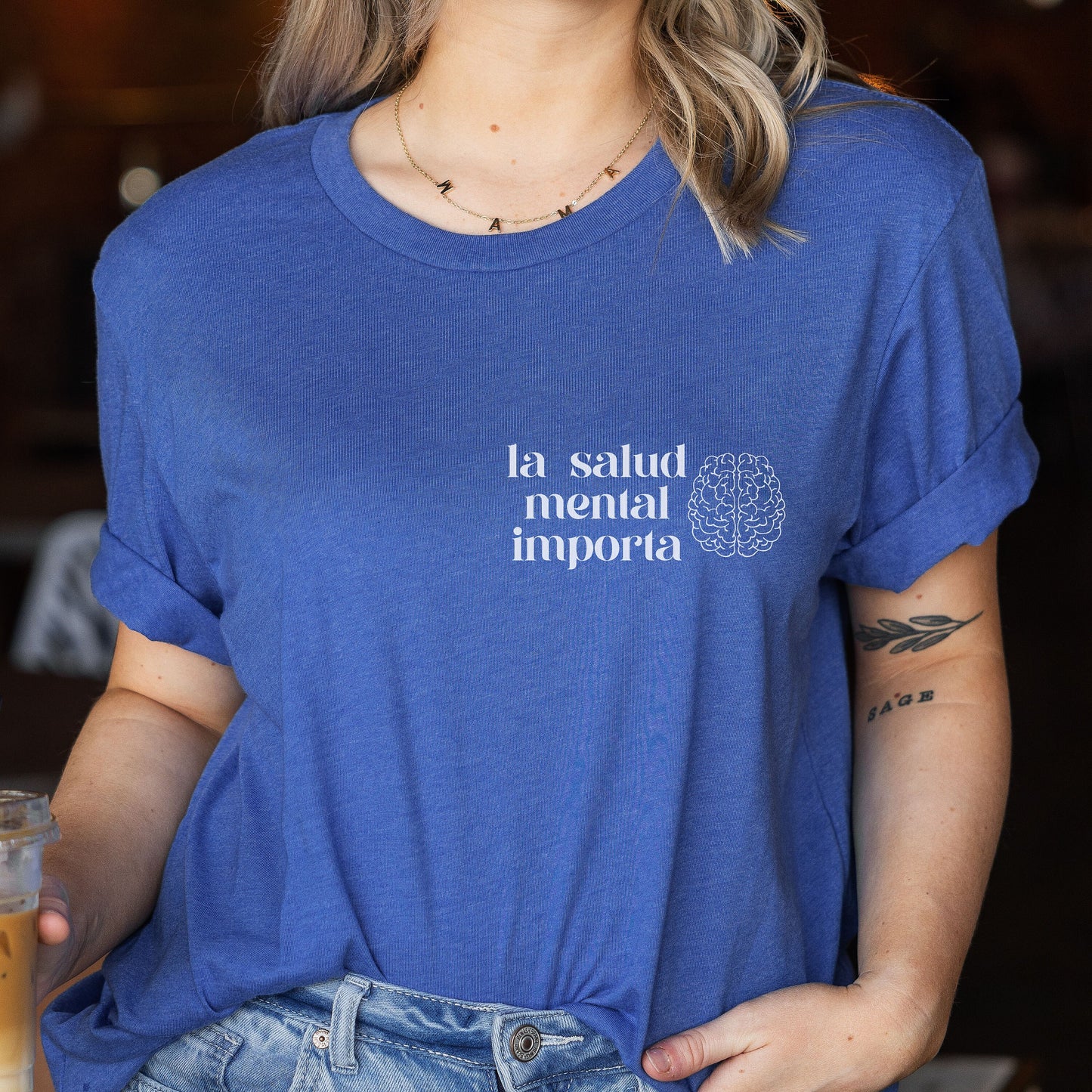 La Salud Mental, Mental Health Matters, Salud Mental, Mental Health Quote T-Shirt, School Psychologists, Counselor Gifts, Anxiety Shirt