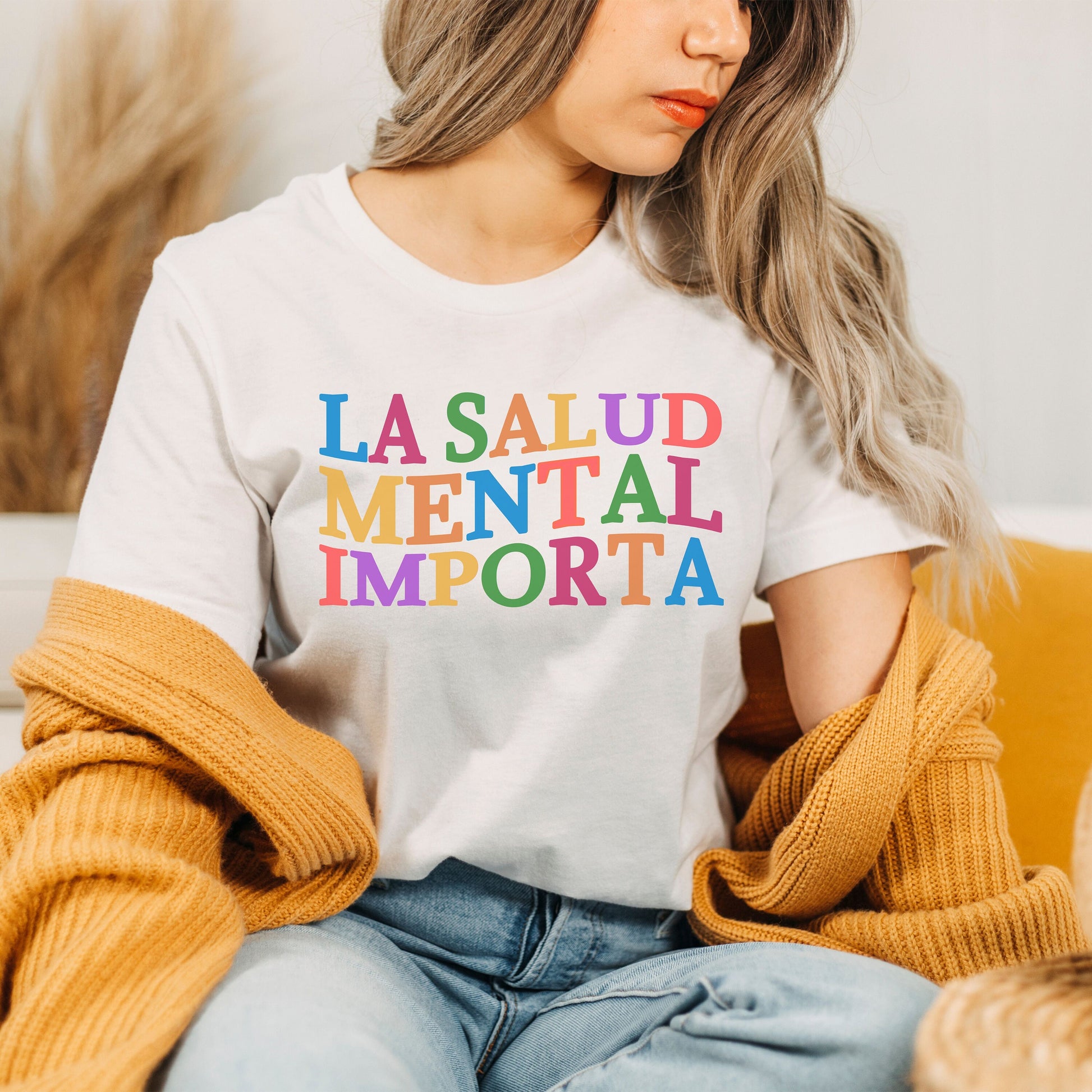 La Salud Mental, Mental Health Matters, Salud Mental, Mental Health Quote T-Shirt, School Psychologists, Counselor Gifts, Anxiety Shirt