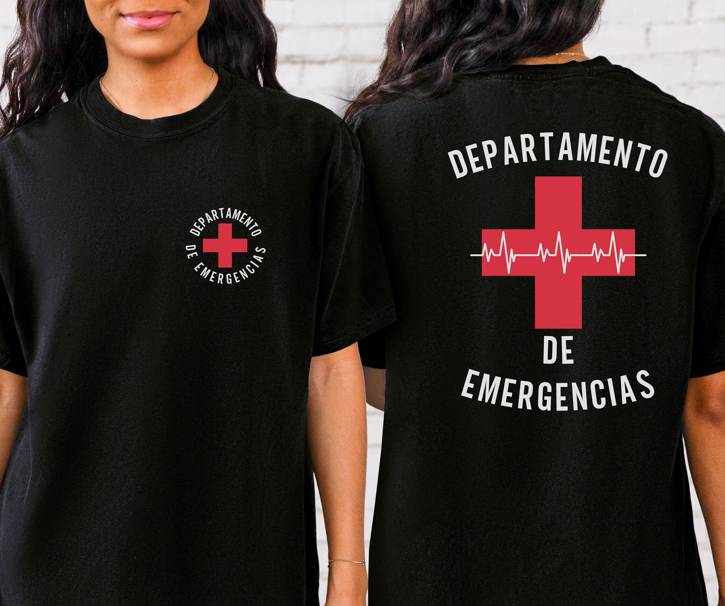Departamento De Emergencias, Enfermera Latina, Mujeres En Medicina, Enfermera T Shirt, Enfermera Shirt, Nurse Shirt, Emergency Department