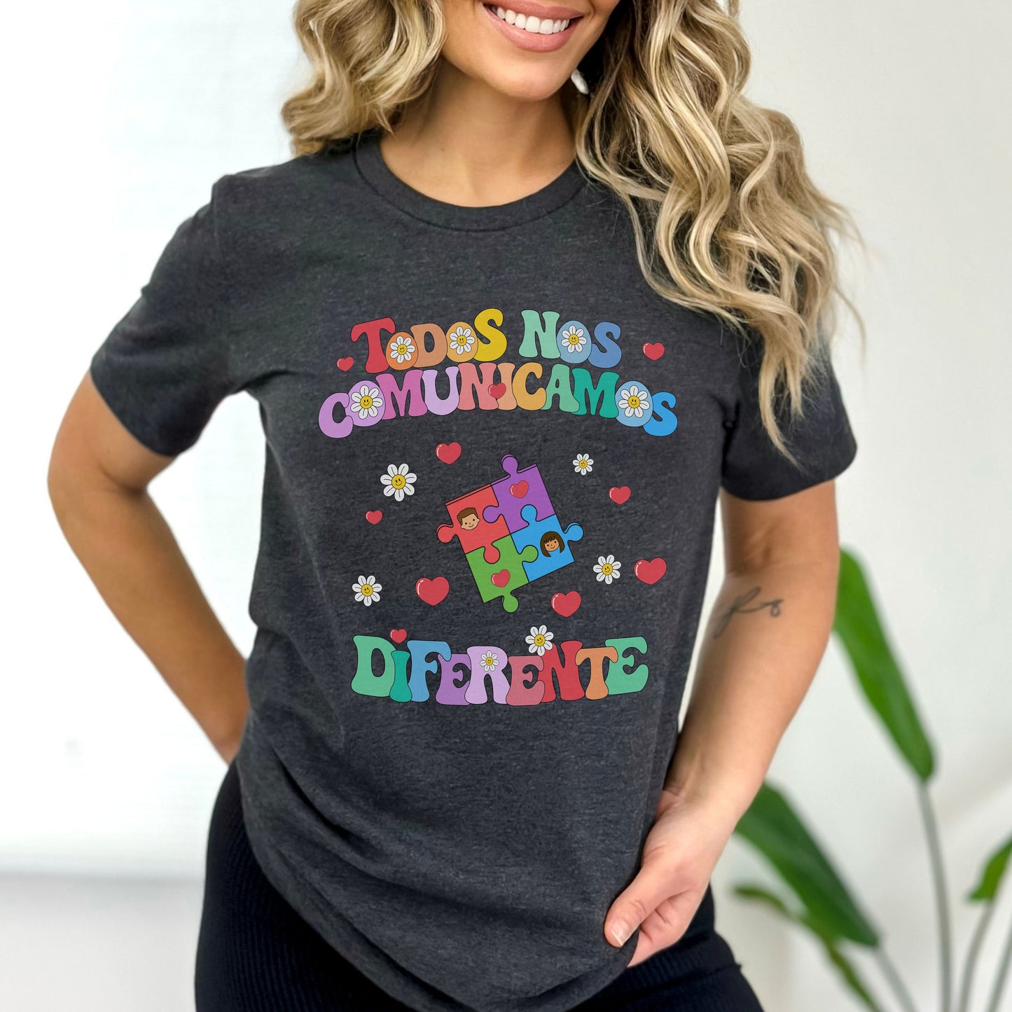 Autismo Tshirt, Camisa Autismo, Autism Awareness T Shirts, Amo a Alguien Con Autismo, Neurodiversity Shirt, Special Education Shirt, Autismo