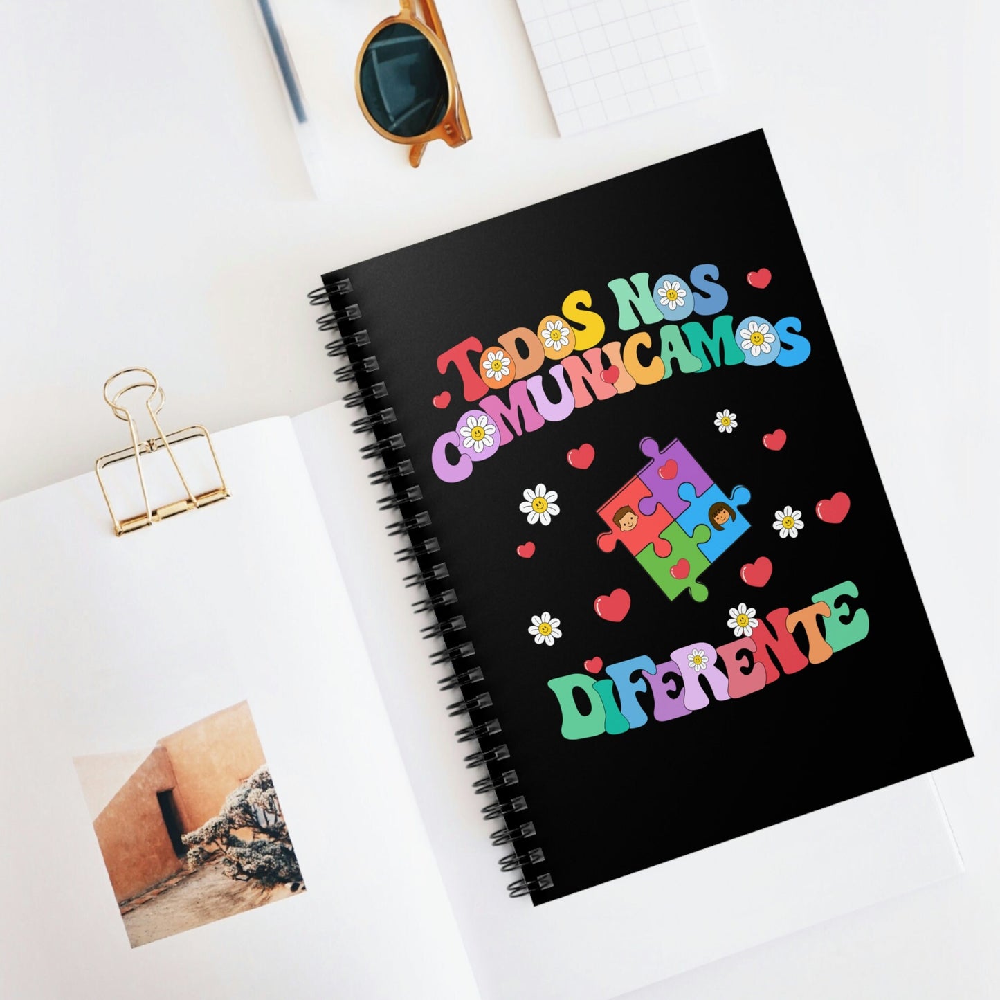 Autismo Notebook, Cuaderno Autismo, Autism Awareness Notebook, Amo a Alguien Con Autismo, Neurodiversity, Special Education Journal,