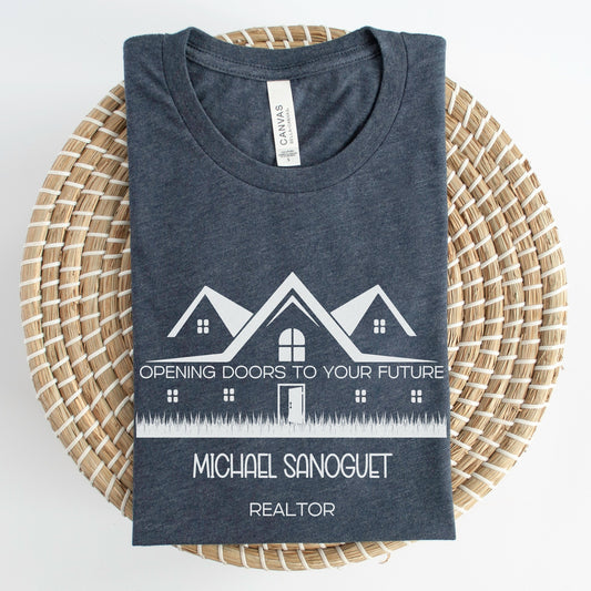 Personalized Real Estate Shirt, Realtor T Shirt, Realtor Shirt, Realtors Shirts, Real Estate T Shirt, Realtor Clothes, Real Estate Gift