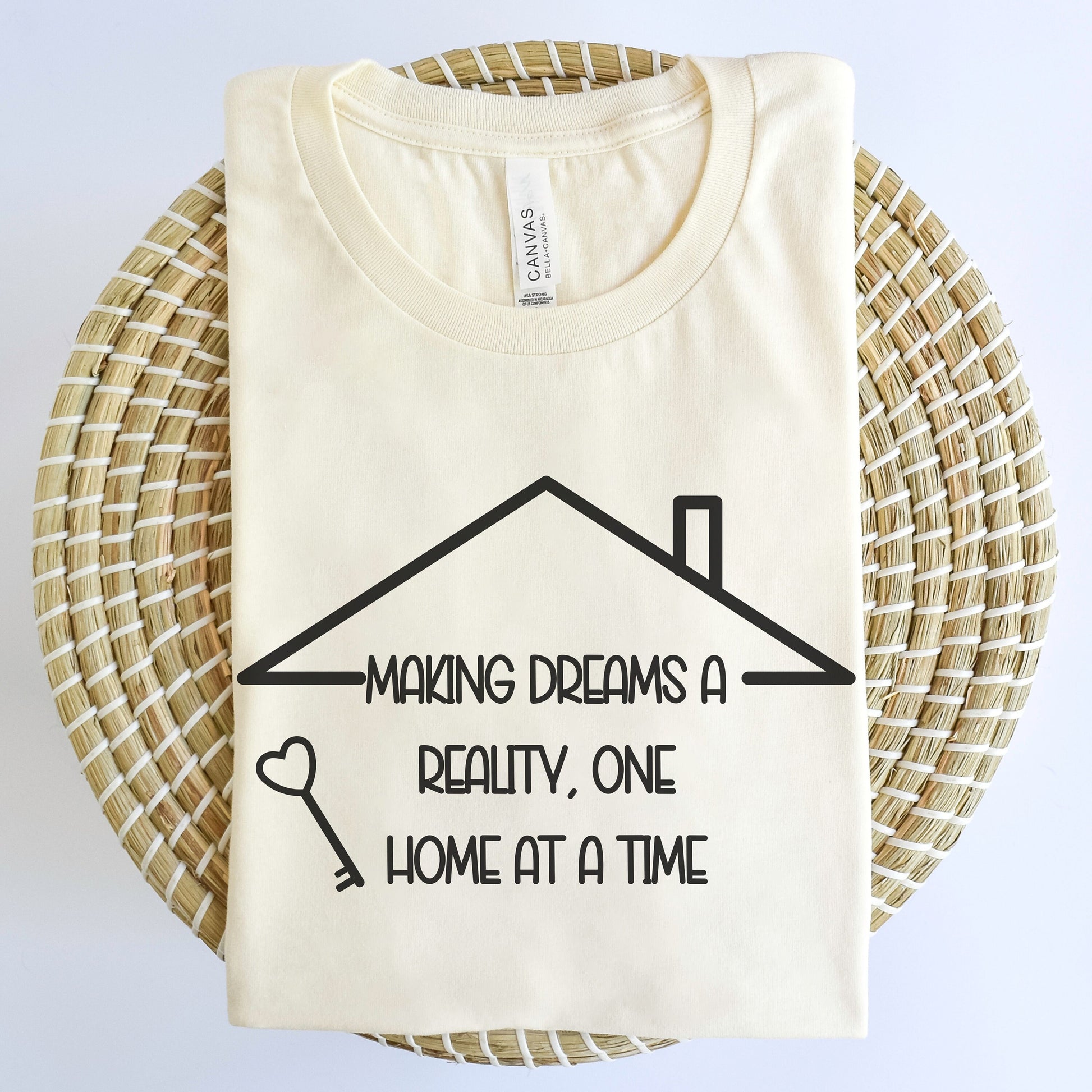 Making Dreams A Reality One Home At A Time T Shirt, Realtor T Shirt, Realtor Shirt, Realtors Shirts, Real Estate T Shirt, Realtor Clothes