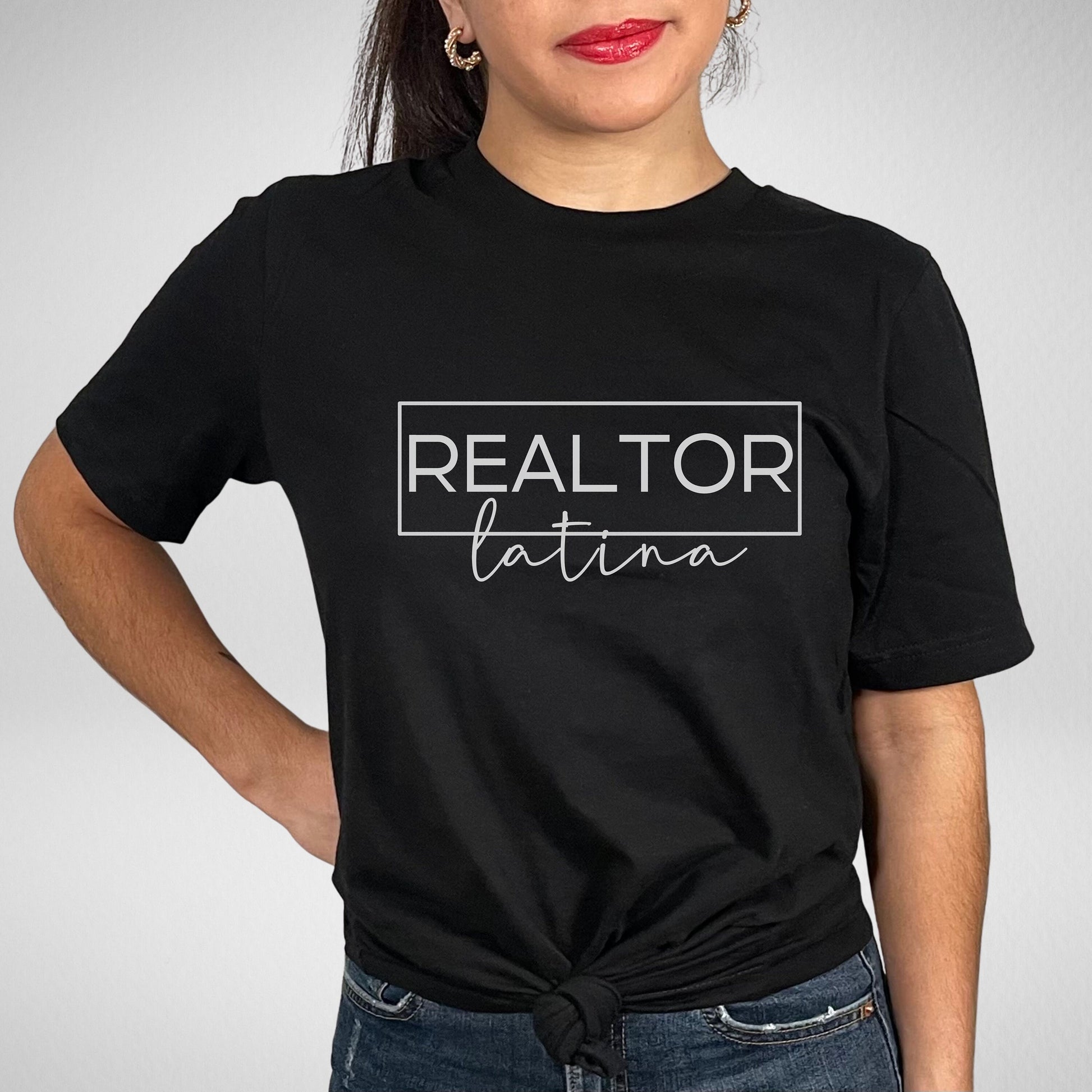 Realtor Latina T Shirt, Realtor T Shirt, Realtor Shirt, Realtors Shirts, Real Estate T Shirt, Realtor Clothes, Real Estate Gift, Realtor