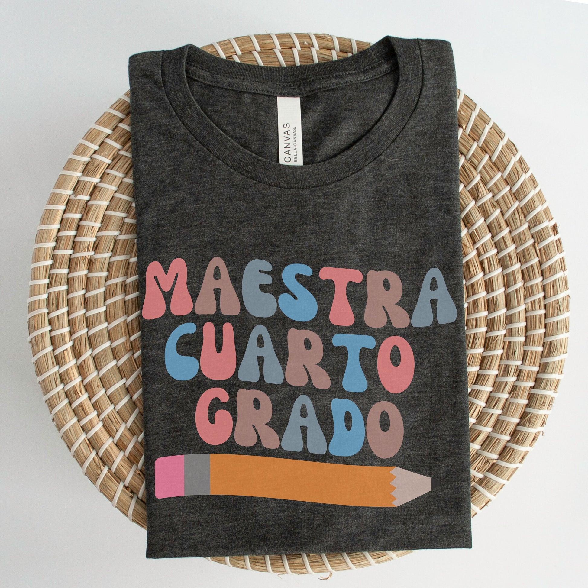 Cuarto Grado, Maestra Cuarto Grado, Camisas De Maestra, Maestra Español, Maestra Bilingue, Maestra Shirt, Maestra Gift, 4th Grade Teacher