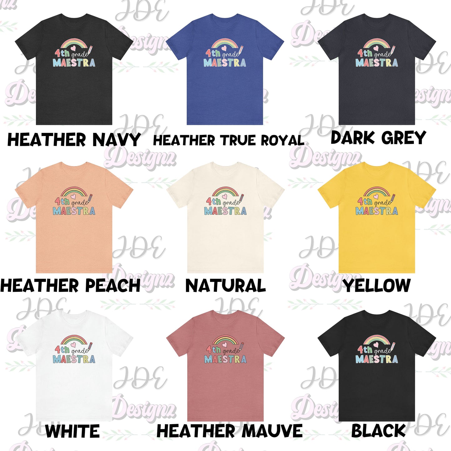 Cuarto Grado, Maestra Cuarto Grado, Camisas De Maestra, Maestra Español, Maestra Bilingue, Maestra Shirt, Maestra Gift, 4th Grade Teacher