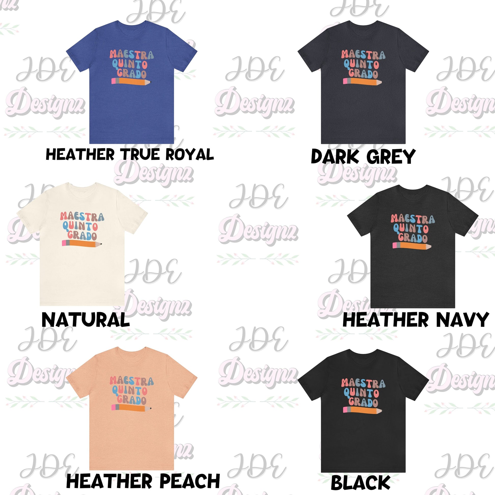 Quinto Grado, Maestra Quinto Grado, Camisas De Maestra, Maestra Español, Maestra Bilingue, Maestra Shirt, Maestra Gift, 5th Grade T