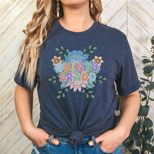 Quinto Grado, Maestra Quinto Grado, Camisas De Maestra, Maestra Español, Maestra Bilingue, Maestra Shirt, Maestra Gift, 5th Grade Teacher