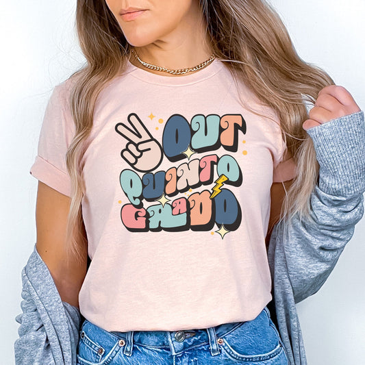 Quinto Grado, Maestra Quinto Grado, Camisas De Maestra, Maestra Español, Maestra Bilingue, Maestra Shirt, Maestra Gift, 5th Grade Teacher