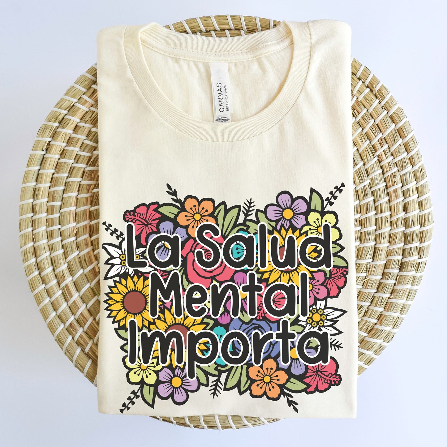 La Salud Mental, Mental Health Matters, Salud Mental, Mental Health Quote T-Shirt, School Psychologists, Counselor Gifts, Anxiety Shirt