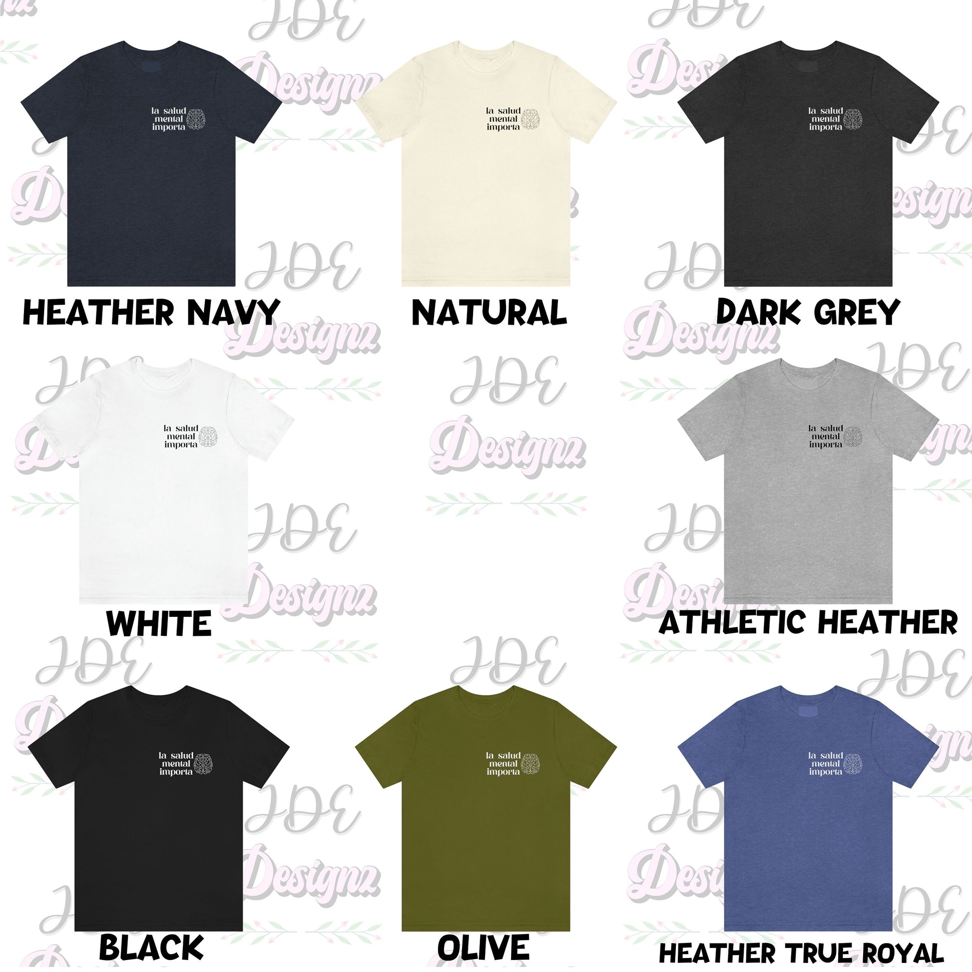 La Salud Mental, Mental Health Matters, Salud Mental, Mental Health Quote T-Shirt, School Psychologists, Counselor Gifts, Anxiety Shirt