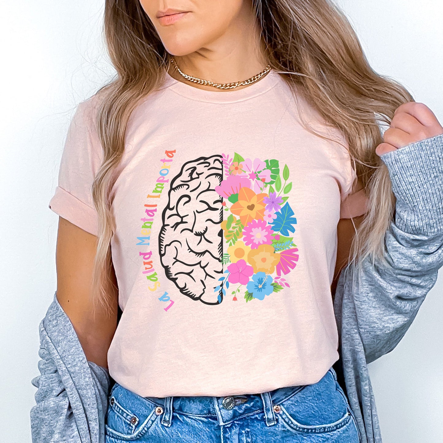 La Salud Mental, Mental Health Matters, Salud Mental, Mental Health Quote T-Shirt, School Psychologists, Counselor Gifts, Anxiety Shirt