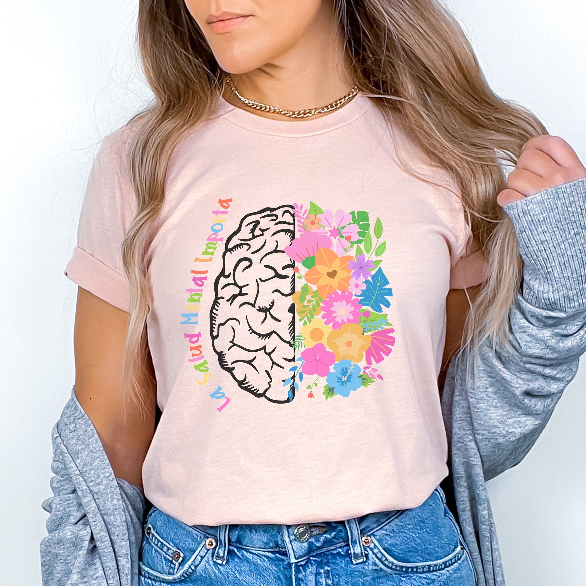 La Salud Mental, Mental Health Matters, Salud Mental, Mental Health Quote T-Shirt, School Psychologists, Counselor Gifts, Anxiety Shirt