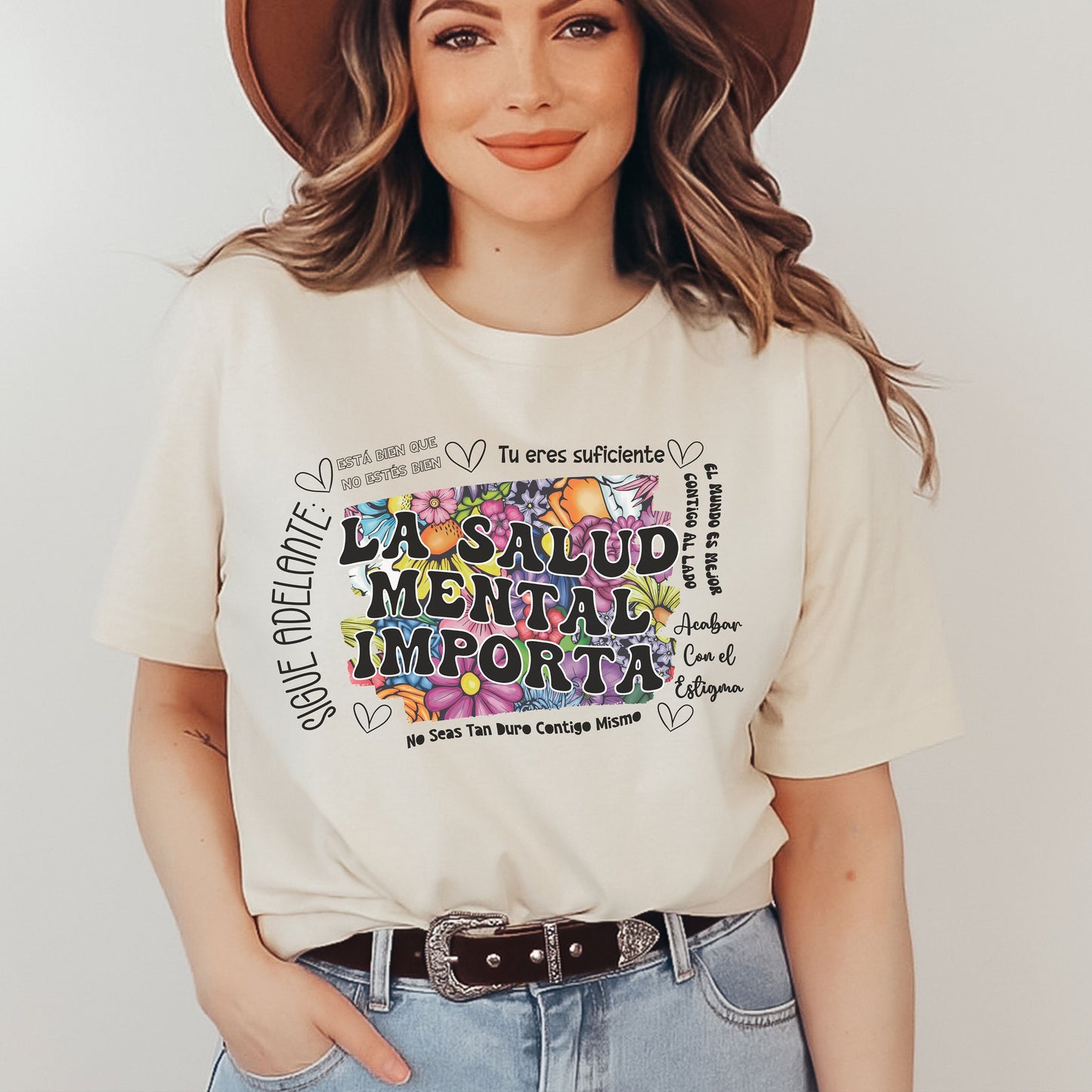 La Salud Mental, Mental Health Matters, Salud Mental, Mental Health Quote T-Shirt, School Psychologists, Counselor Gifts, Anxiety Shirt