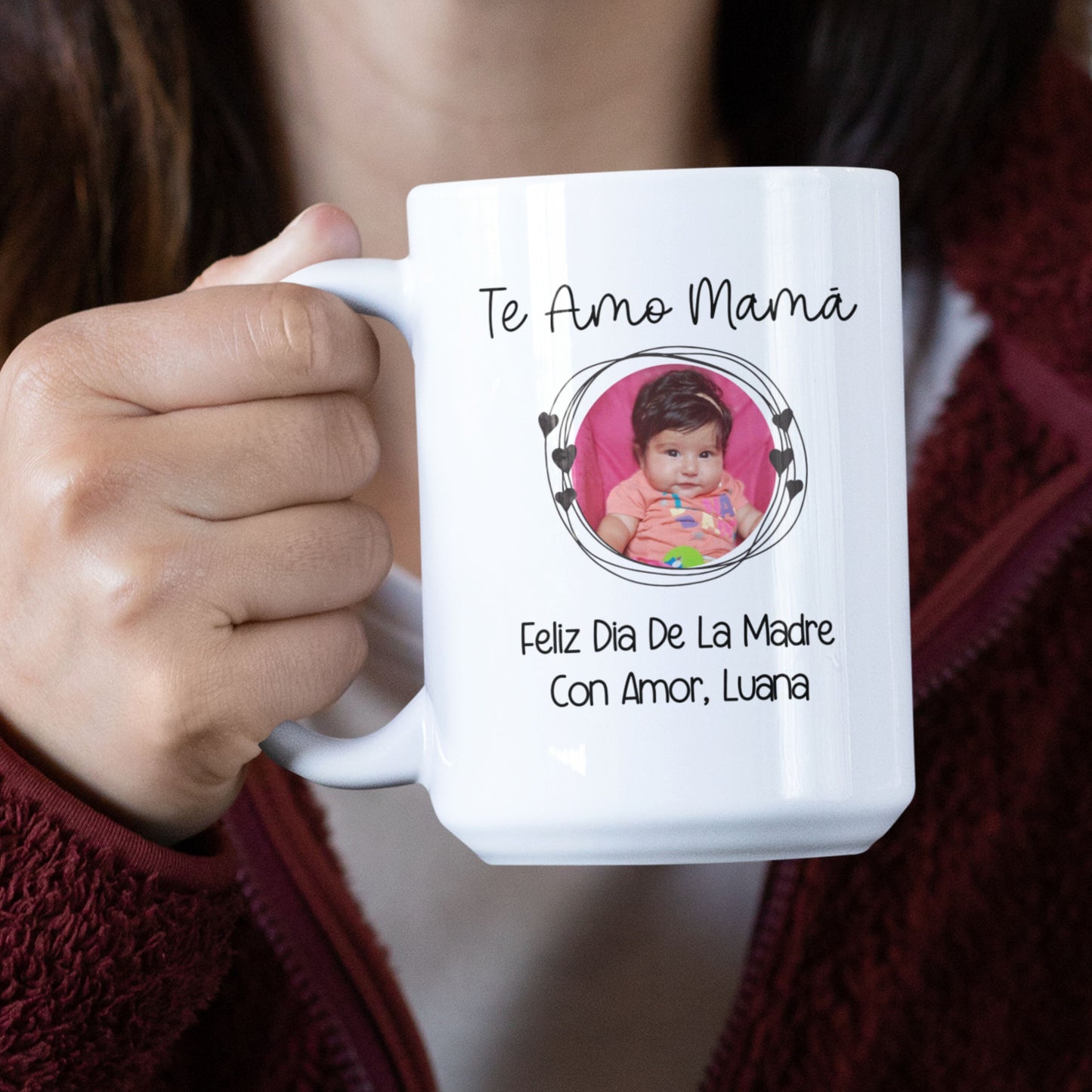 Dia De La Madre, Taza Personalizada, Regalo Dia De Las Madres, Regalos Para Mama, Regalo Para Madre, Gift For Mom, 'For Mom, Mother's Day