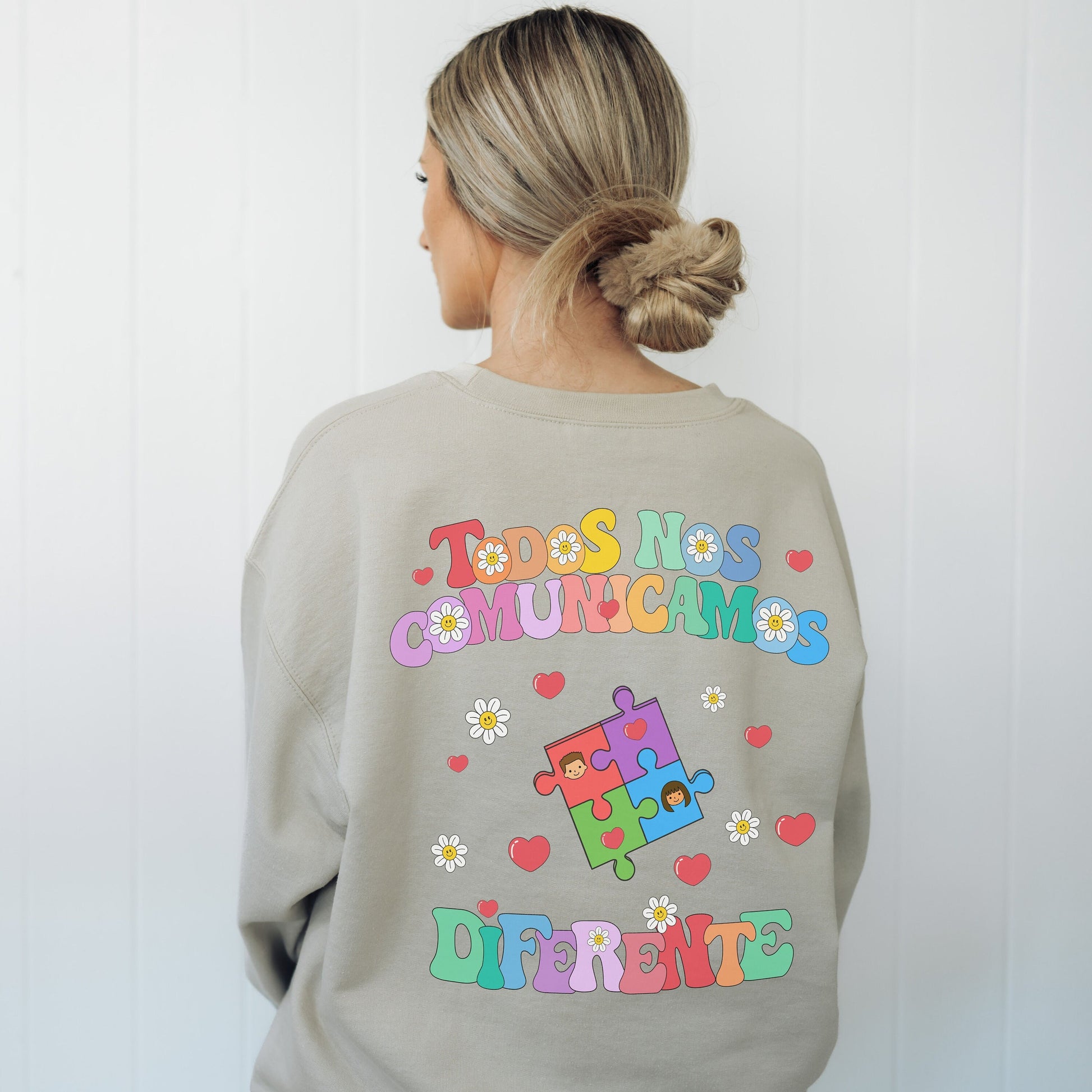 Autismo Sweatshirt, Sudadera Autismo, Autism Awareness Sweater, Amo a Alguien Con Autismo, Neurodiversity Sweater, Special Education Sweater