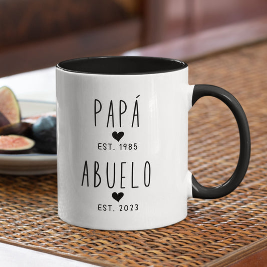 Dia Del Padre, Taza Personalizada, Vaso Para Papá, Fathers Day Gift, Fathers Day Mug, Feliz Dia De Padre, Nuevo Papá, Papá Regalo