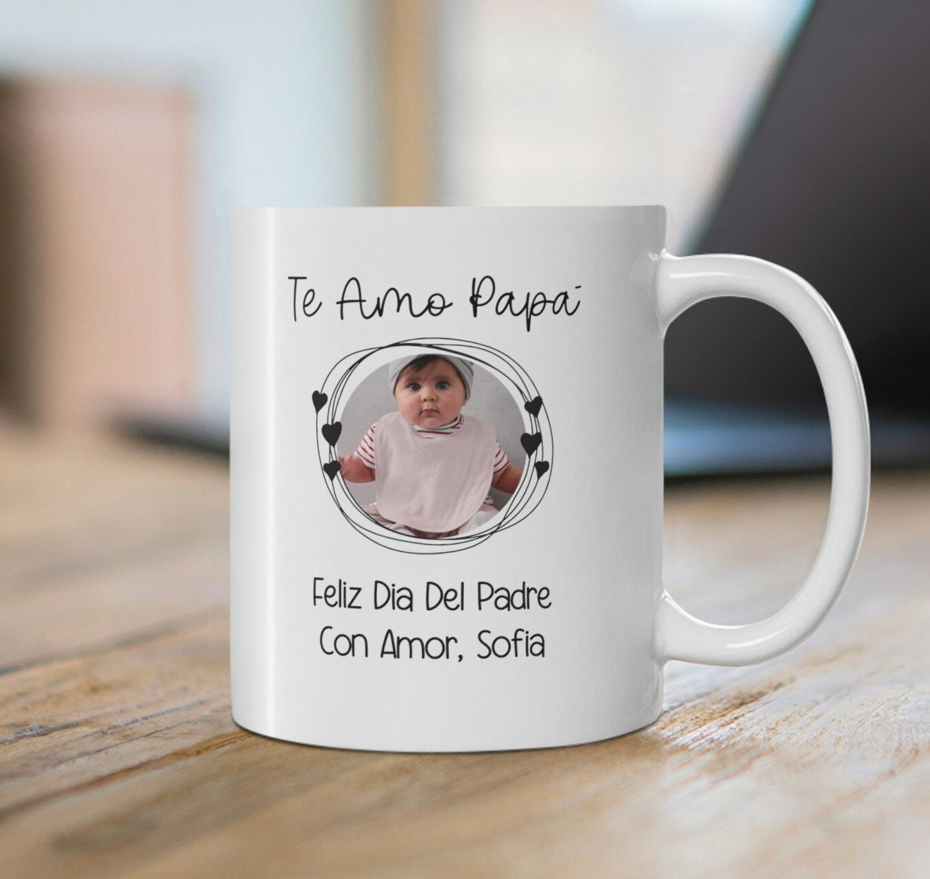Dia Del Padre, Taza Personalizada, Vaso Para Papá, Fathers Day Gift, Fathers Day Mug, Feliz Dia De Padre, Nuevo Papá, Papá Regalo