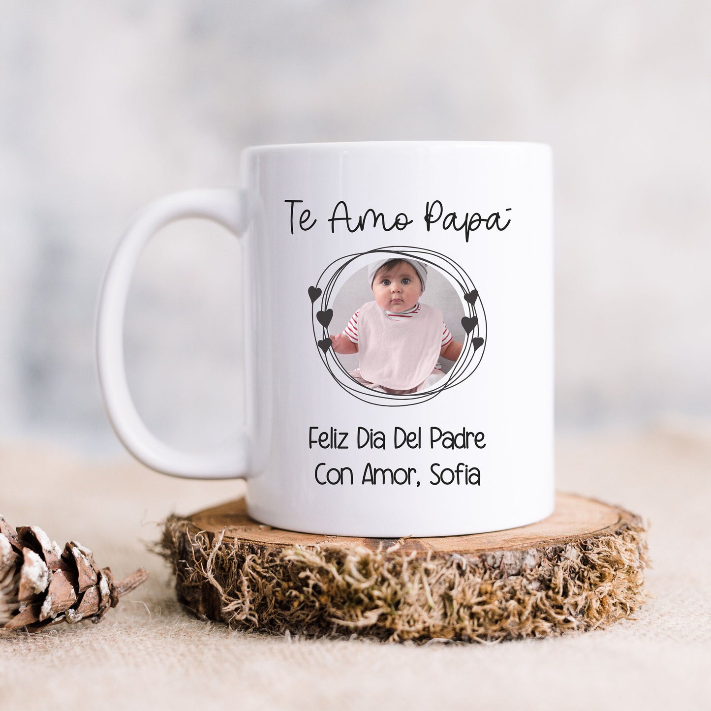 Dia Del Padre, Taza Personalizada, Vaso Para Papá, Fathers Day Gift, Fathers Day Mug, Feliz Dia De Padre, Nuevo Papá, Papá Regalo