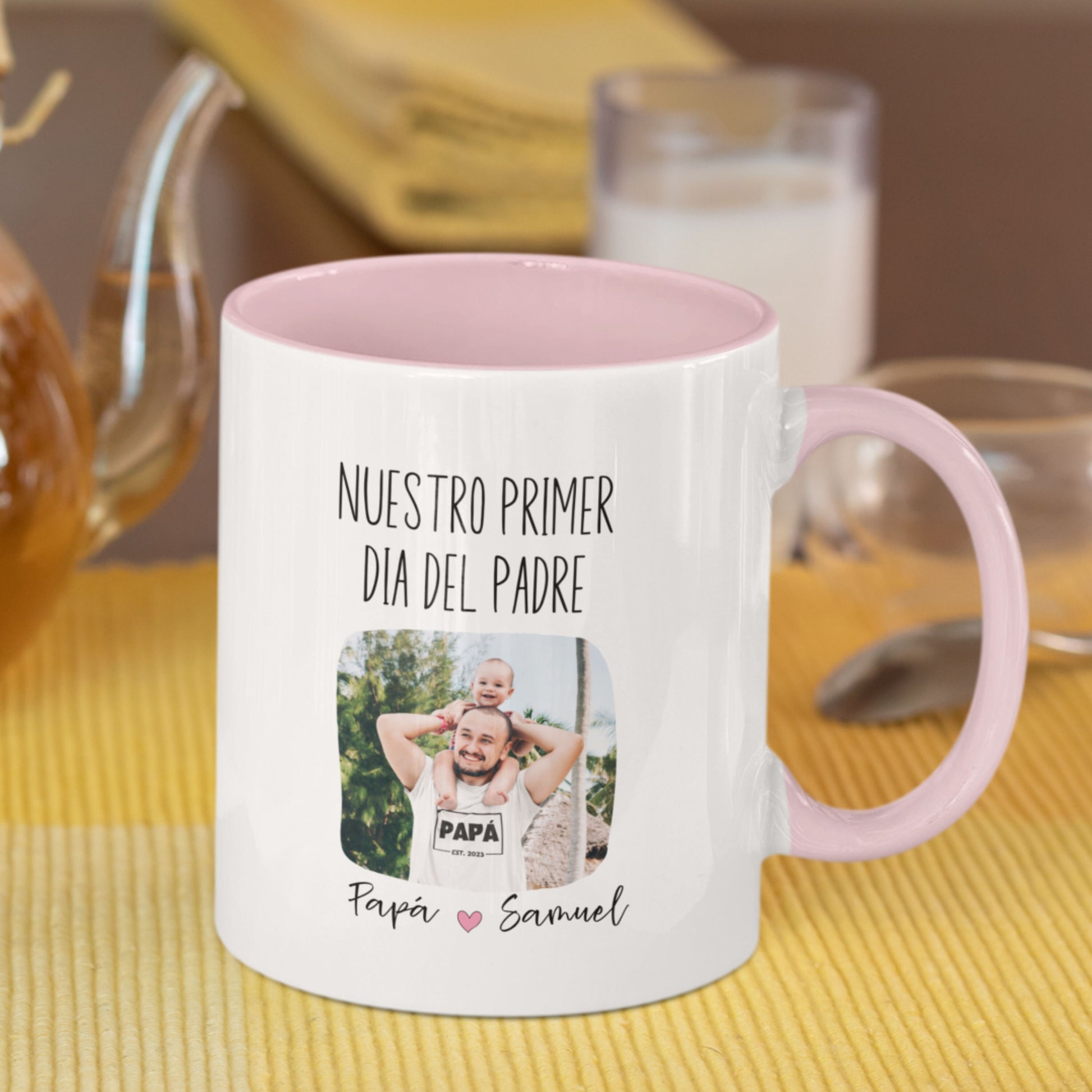Dia Del Padre, Taza Personalizada, Vaso Para Papá, Fathers Day Gift, Fathers Day Mug, Feliz Dia De Padre, Nuevo Papá, Papá Regalo