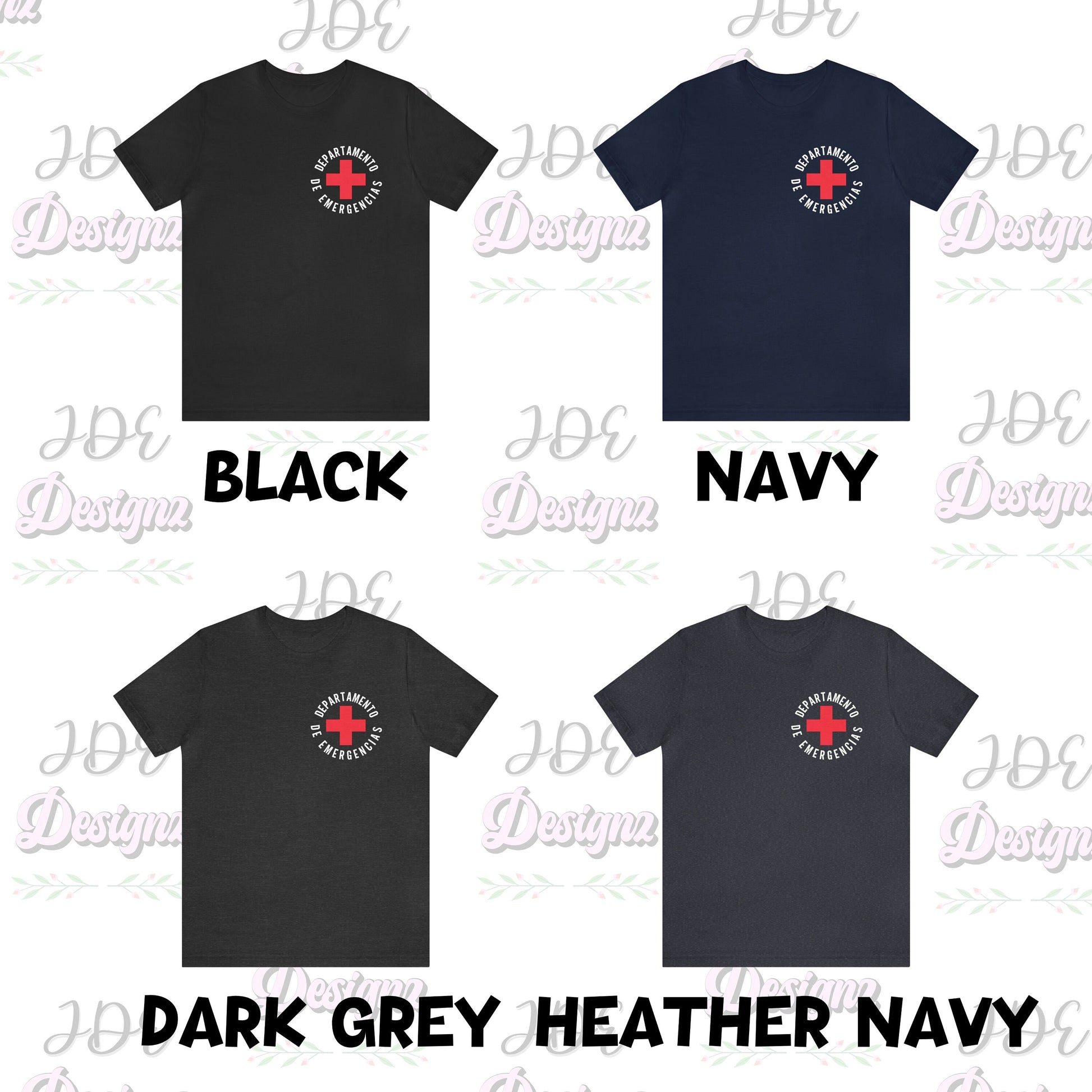 Departamento De Emergencias, Enfermera Latina, Mujeres En Medicina, Enfermera T Shirt, Enfermera Shirt, Nurse Shirt, Emergency Department