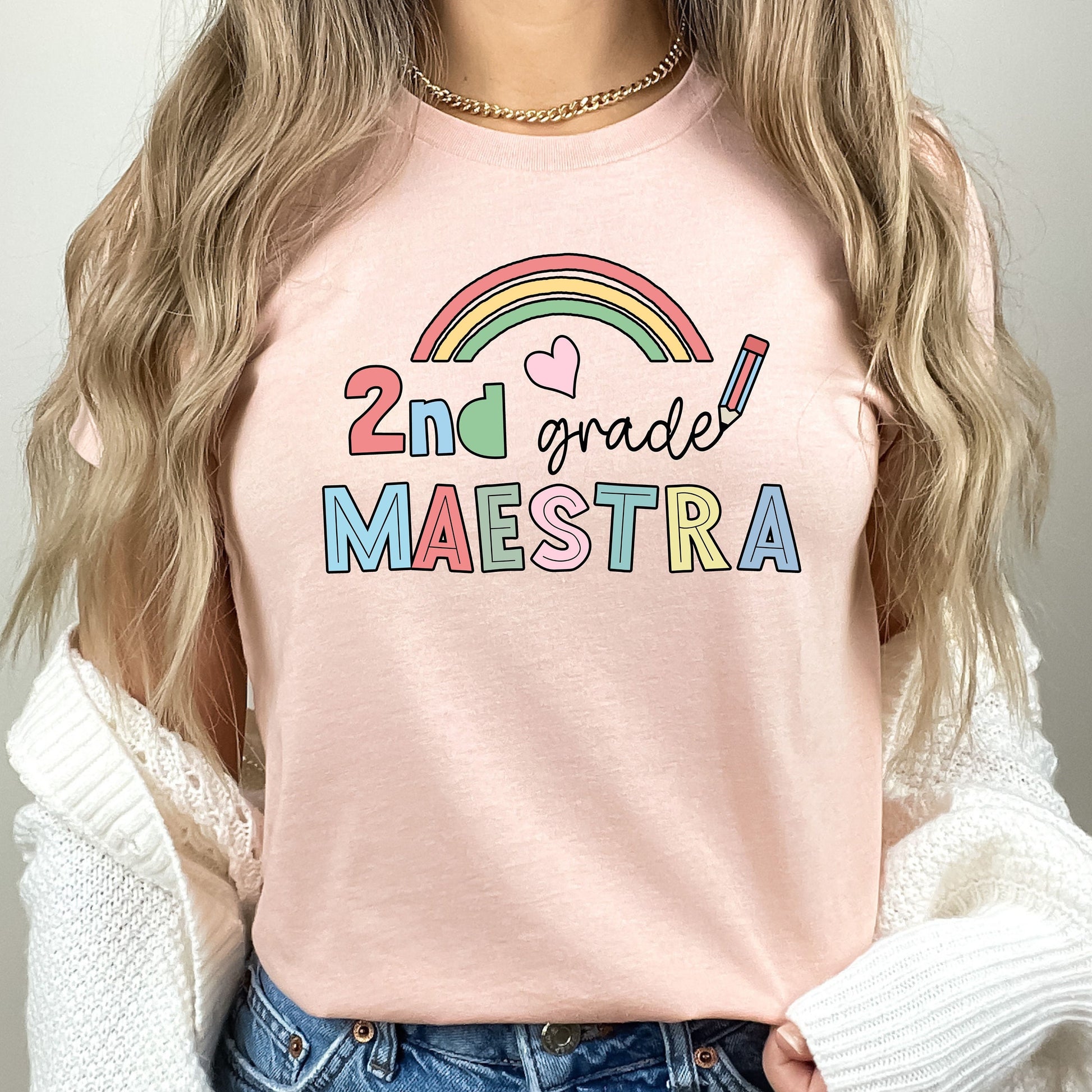 Segundo Grado, Maestra Segundo Grado, Camisas De Maestra, Maestra Español, Maestra Bilingue, Maestra Shirt, Maestra Gift, Second Grade