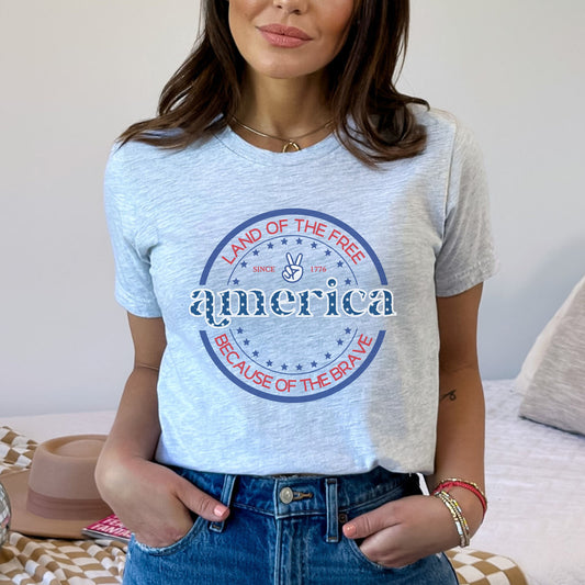 Retro America T Shirt, Fourth Of July T Shirt, 4th Of July Shirt, Merica Shirt, July 4th Shirt, 4th Of July Women, USA Tshirt, USA Shirt