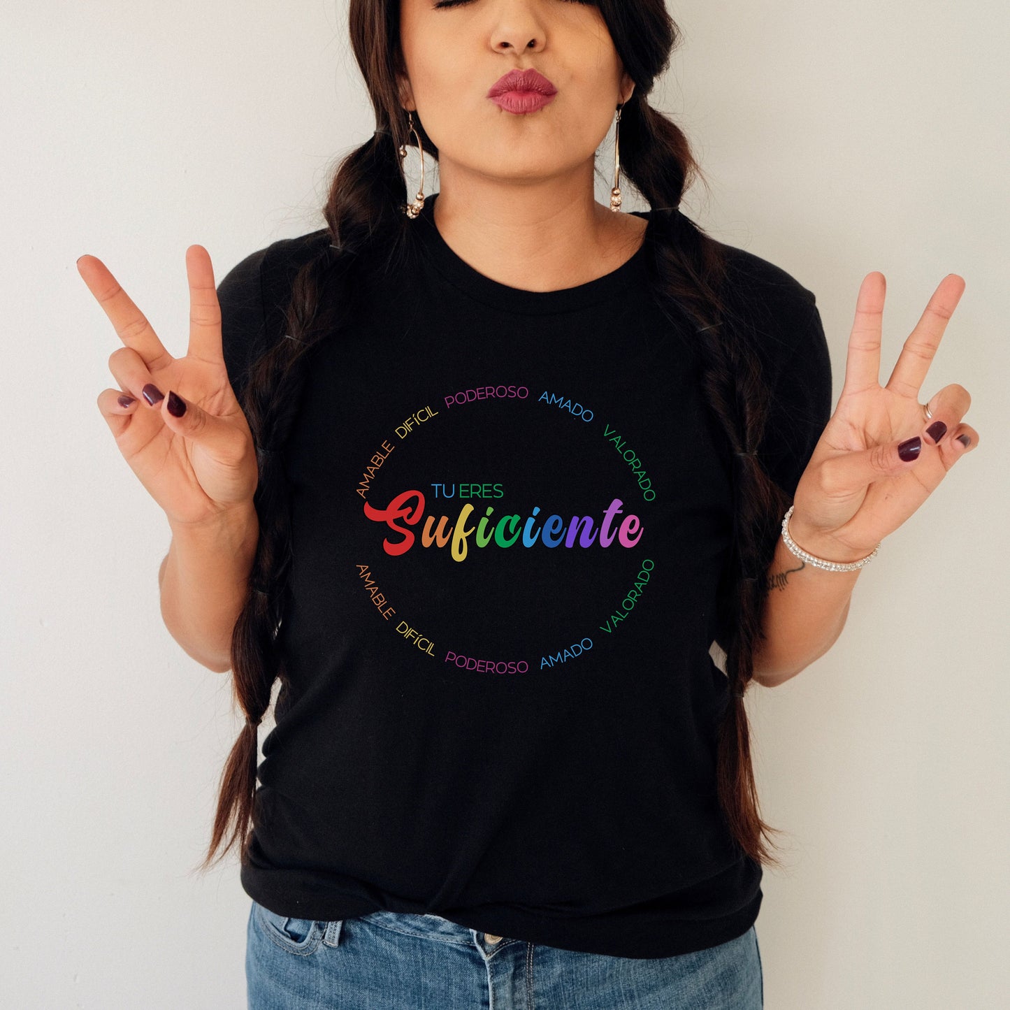 Tu Eres Suficiente, Pride Month Tshirt, Pride And Prejudice, Gay Pride T Shirt, You Belong T-shirt, LGBT Pride Shirt, LGBT Pride Tee, Pride