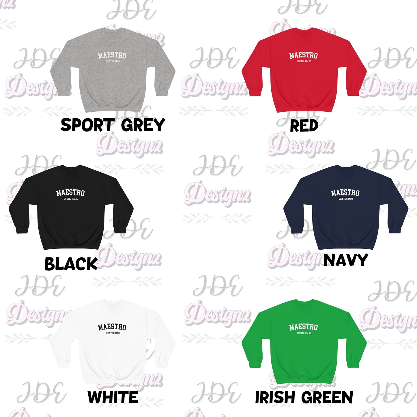 Quinto Grado, Maestro Quinto Grado, Maestro Español, Maestro Bilingue, Maestro Sweatshirt, Maestro Gift, 5th Grade Teacher, Maestro