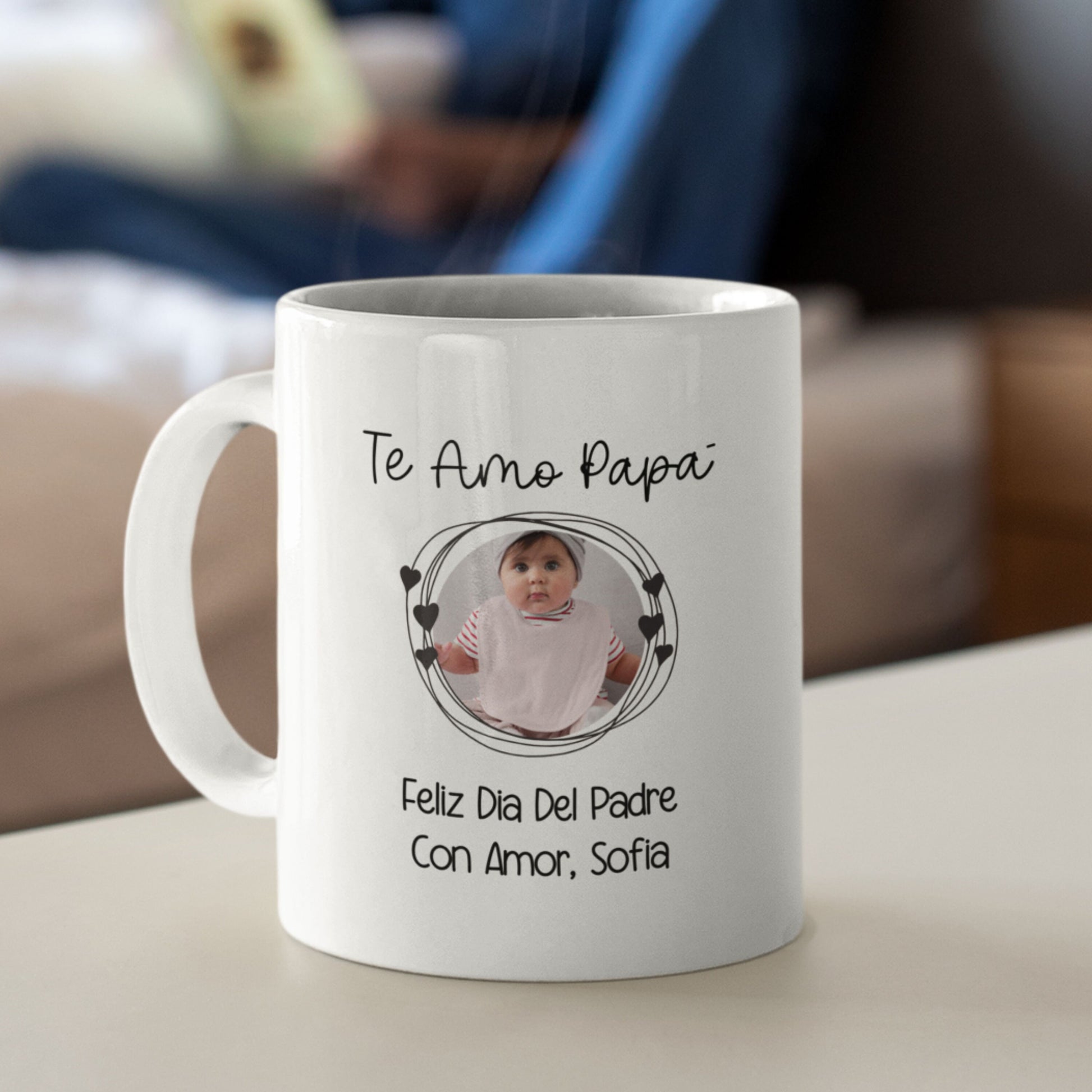 Dia Del Padre, Taza Personalizada, Vaso Para Papá, Fathers Day Gift, Fathers Day Mug, Feliz Dia De Padre, Nuevo Papá, Papá Regalo