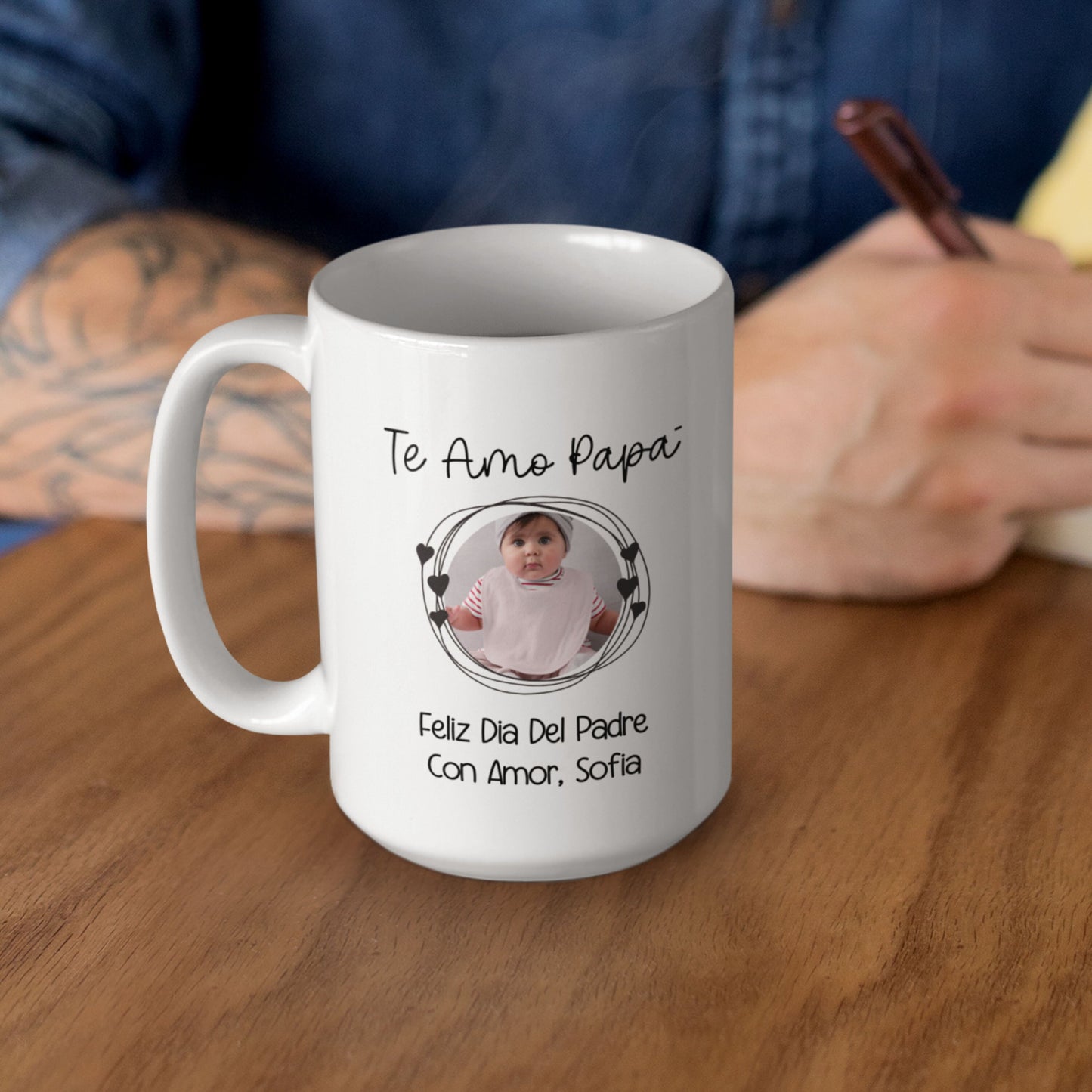 Dia Del Padre, Taza Personalizada, Vaso Para Papá, Fathers Day Gift, Fathers Day Mug, Feliz Dia De Padre, Nuevo Papá, Papá Regalo