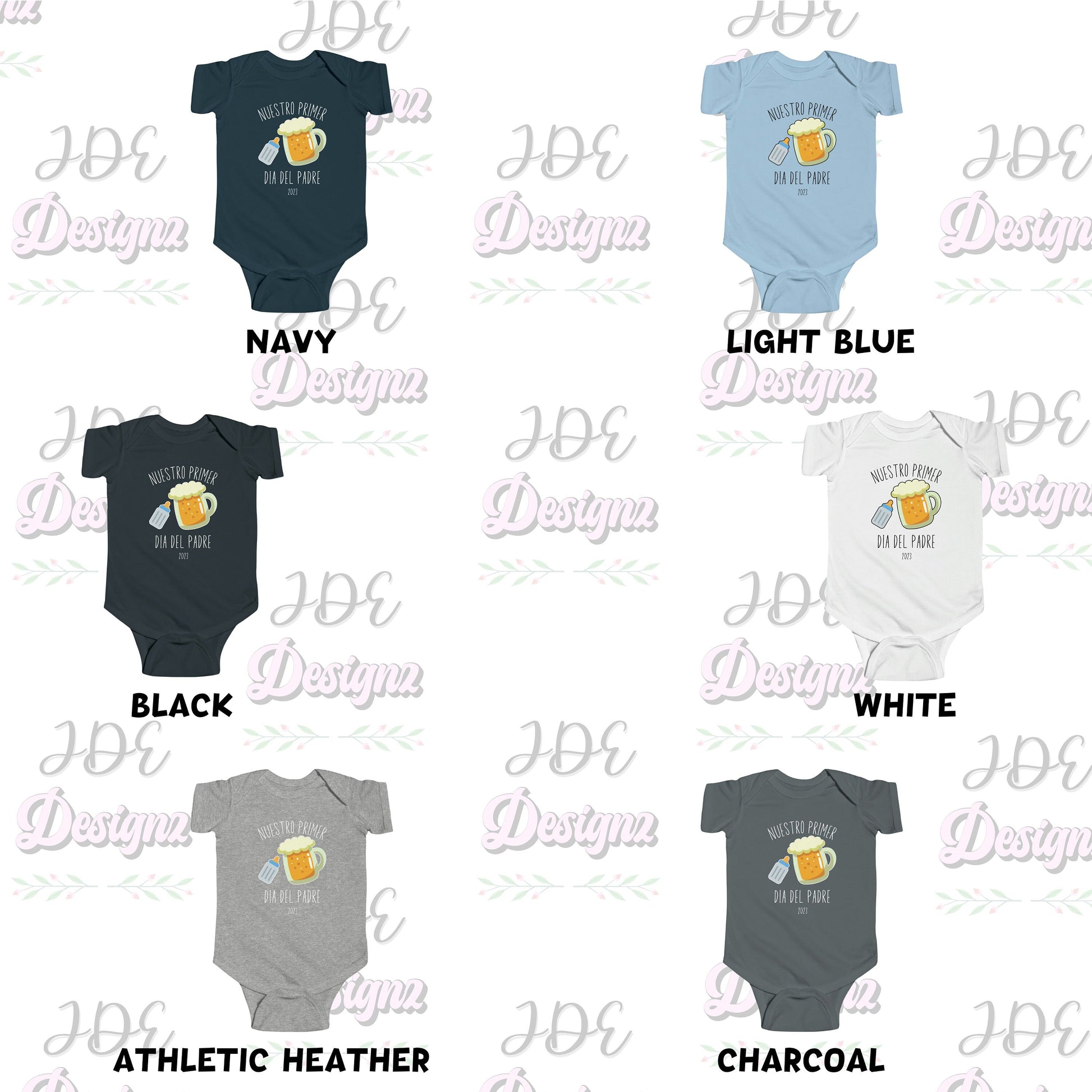 Nuestro Primer Dia Del Padre, Dia Del Padre, Papá Tee Regalo, Regalo Papa, Fathers Day Gift, Fathers Day Shirt, Feliz Dia De Padre, Papá