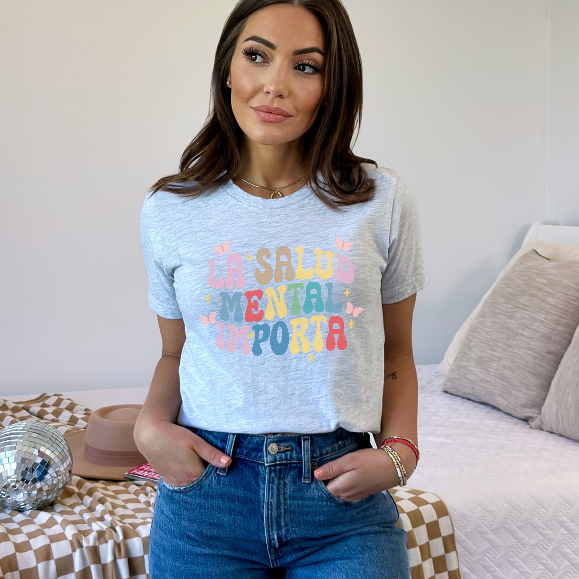 La Salud Mental, Mental Health Matters, Salud Mental, Mental Health Quote T-Shirt, School Psychologists, Counselor Gifts, Anxiety Shirt