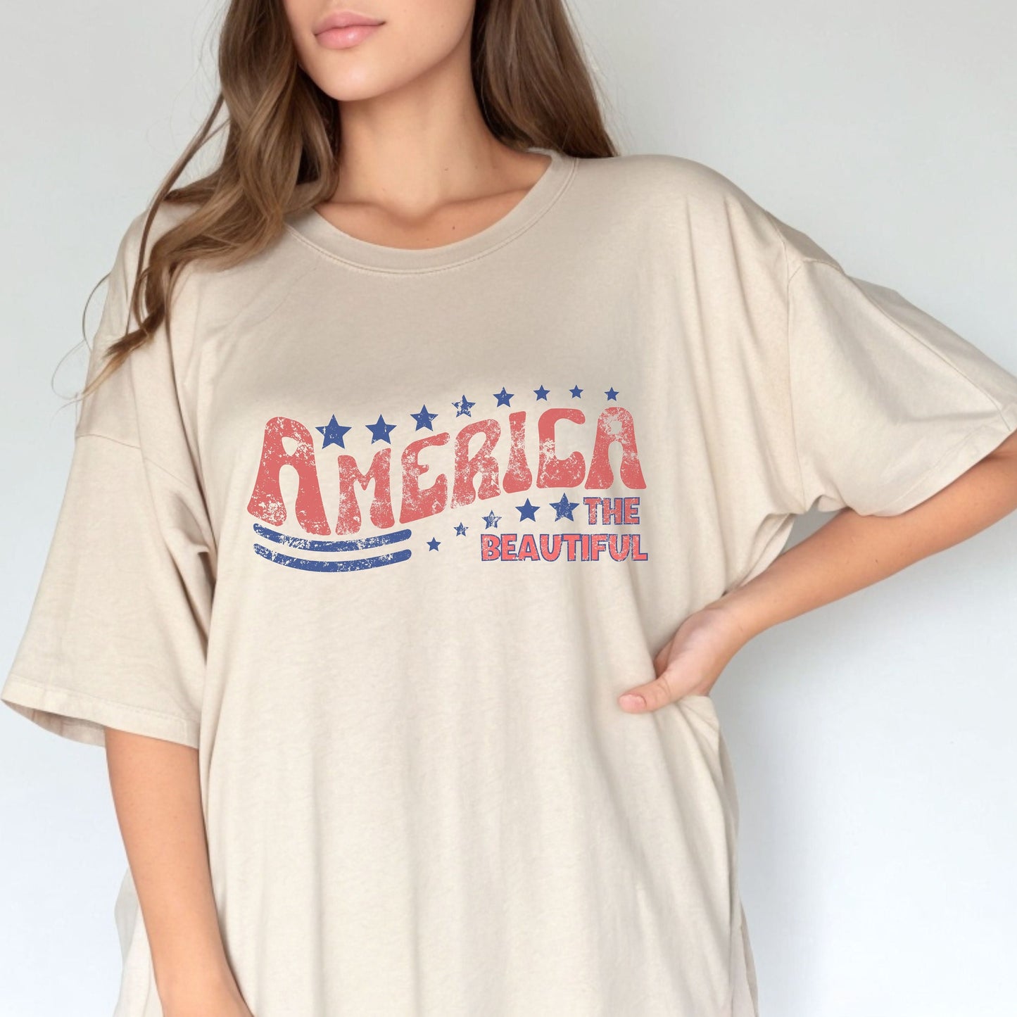 Retro America T Shirt, Fourth Of July T Shirt, 4th Of July Shirt, Merica Shirt, July 4th Shirt, 4th Of July Women, USA Tshirt, USA Shirt