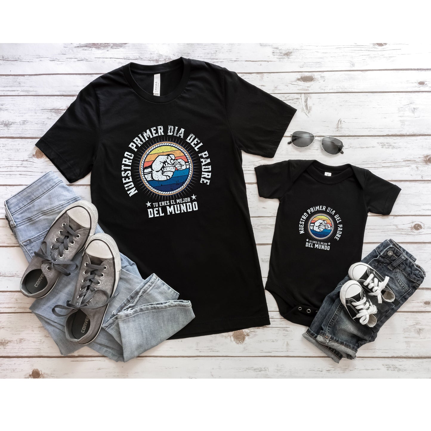 Primer Dia Del Padre, Dia Del Padre, Papá Tee Regalo, Regalo Papa, Fathers Day Gift, Fathers Day Shirt, Feliz Dia De Padre, Papá