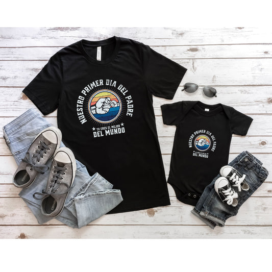 Primer Dia Del Padre, Dia Del Padre, Papá Tee Regalo, Regalo Papa, Fathers Day Gift, Fathers Day Shirt, Feliz Dia De Padre, Papá