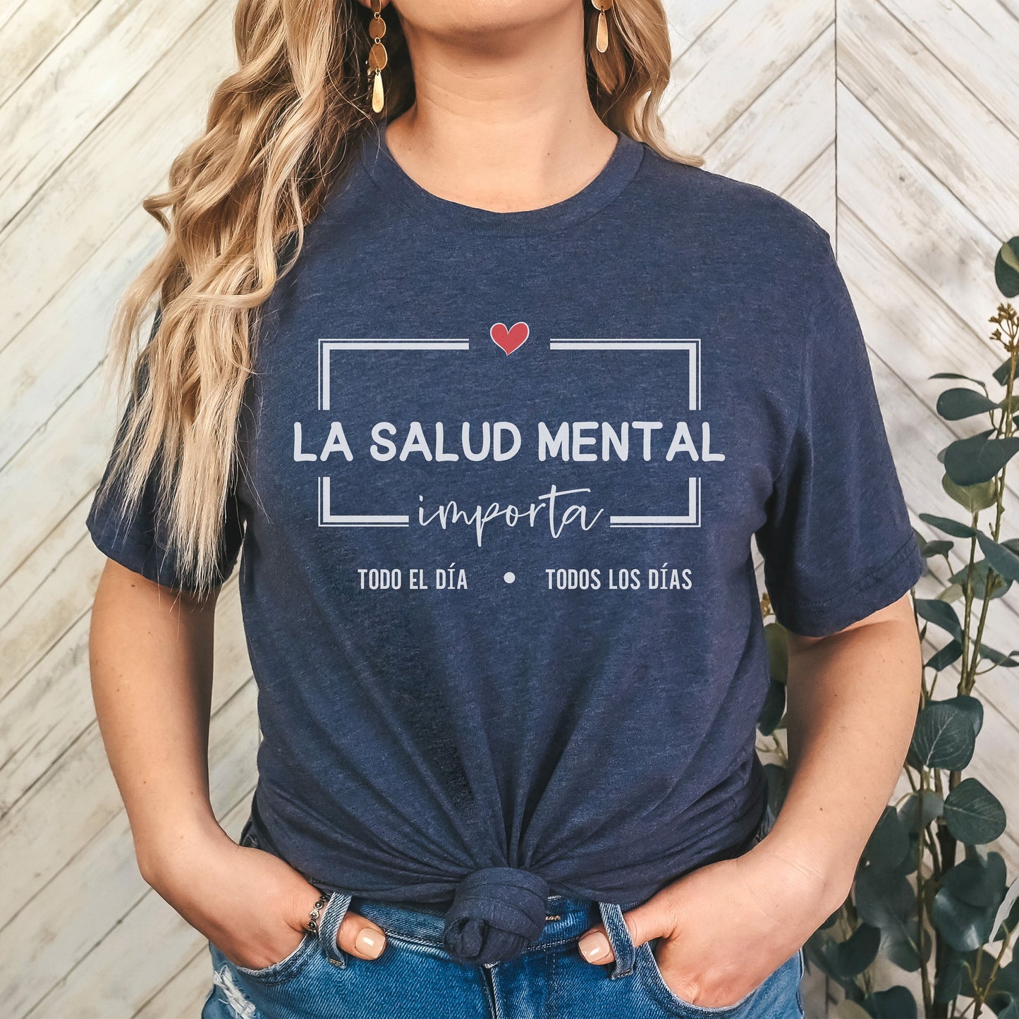 La Salud Mental, Mental Health Matters, Salud Mental, Mental Health Quote T-Shirt, School Psychologists, Counselor Gifts, Anxiety Shirt