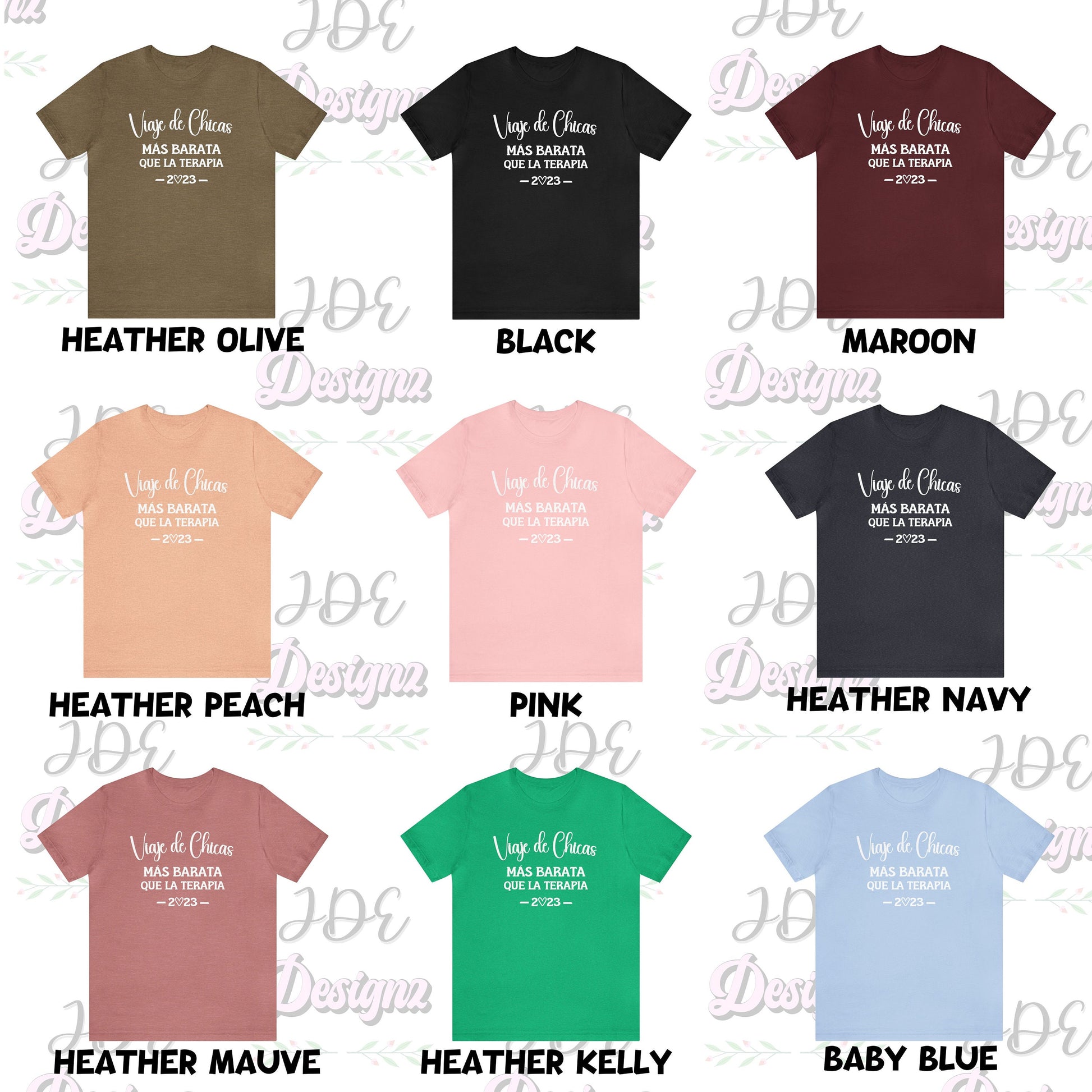 Viaje De Chicas, Girls Trip Tshirt, Girls Weekend Shirt, Girls Night Out Shirt, Girls Vacation Tshirt, Besties Shirt, Girls Trip 2023 Shirt