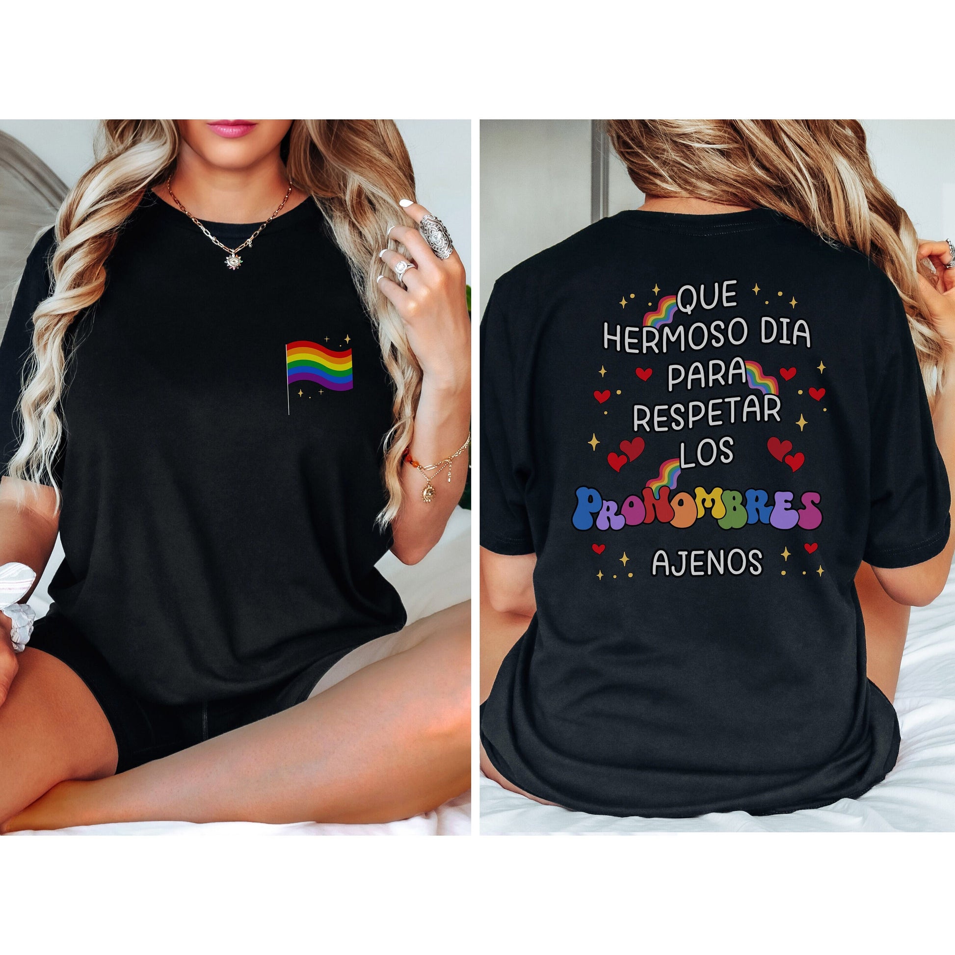 Que Hermoso Dia T Shirt, Pride Month Tshirt, Pride And Prejudice, Gay Pride T Shirt, You Belong T-shirt, LGBT Pride Shirt, LGBT Pride Tee